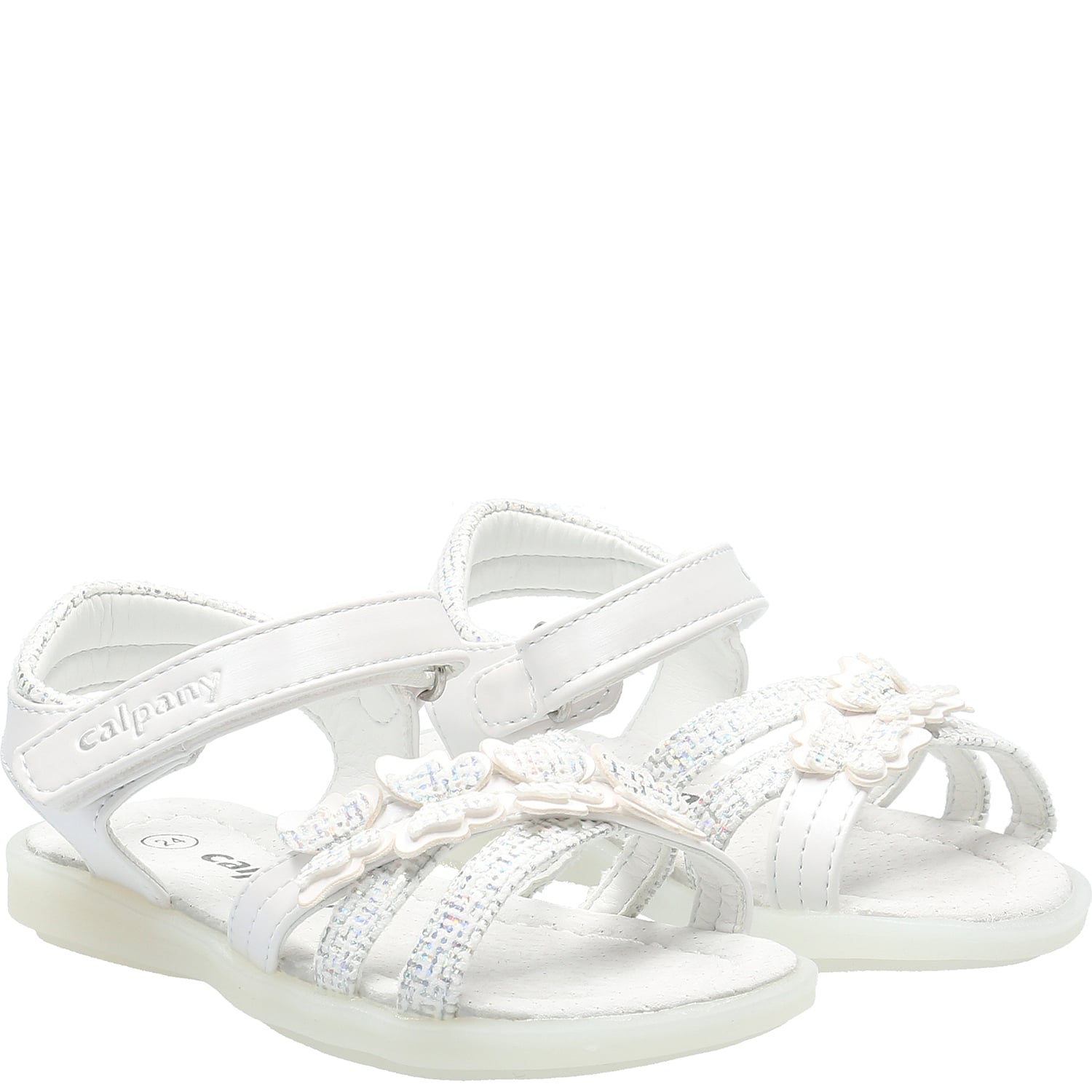 SANDALIAS NIÑA CALPANY GISELLE BLANCO - 7