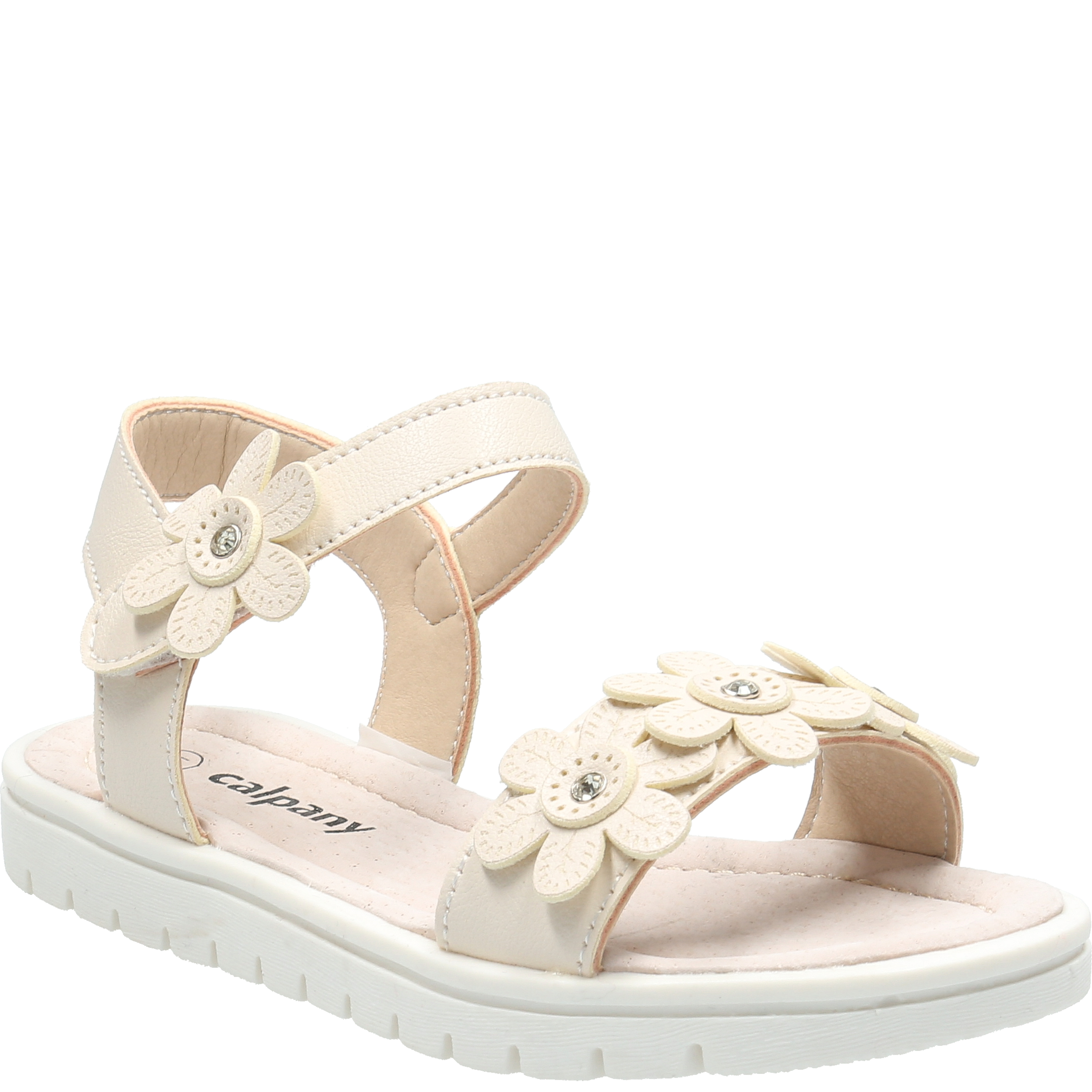 SANDALIAS NIÑA CALPANY KELLY 2 BEIGE - 1