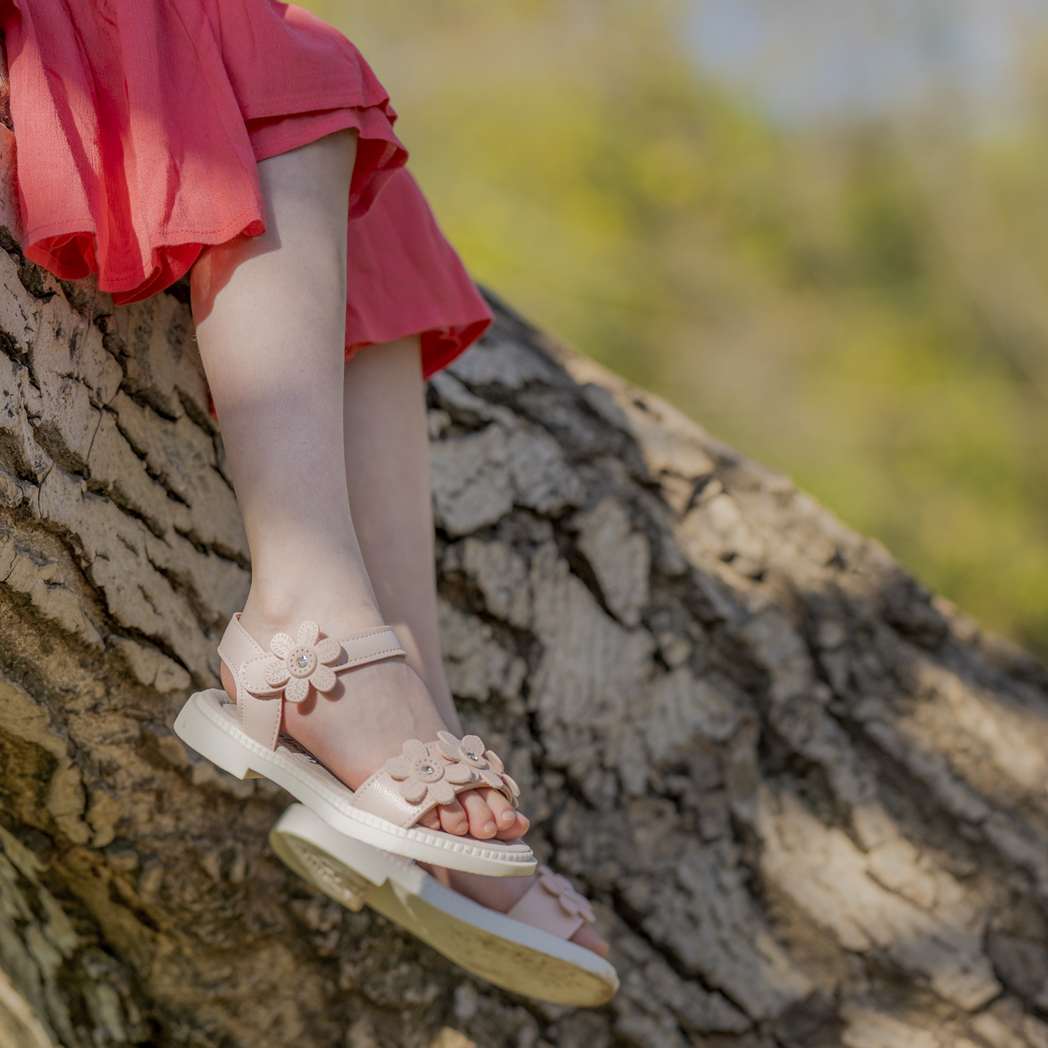 SANDALIAS NIÑA CALPANY KELLY 2 BEIGE - 2