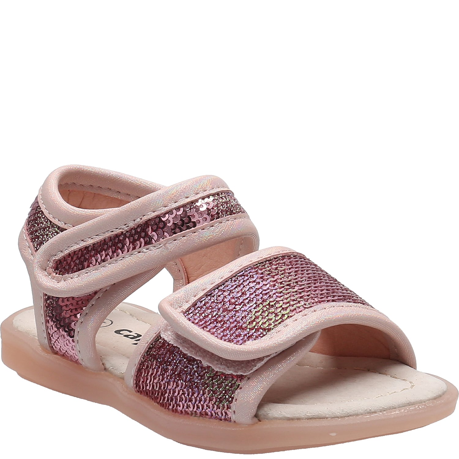 SANDALIAS NIÑA CALPANY ROSA COCO - 1