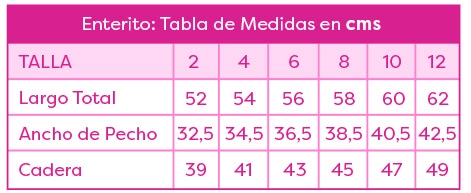 ENTERITO NIÑA CALPANY VERDE PRETTY 2 - 3