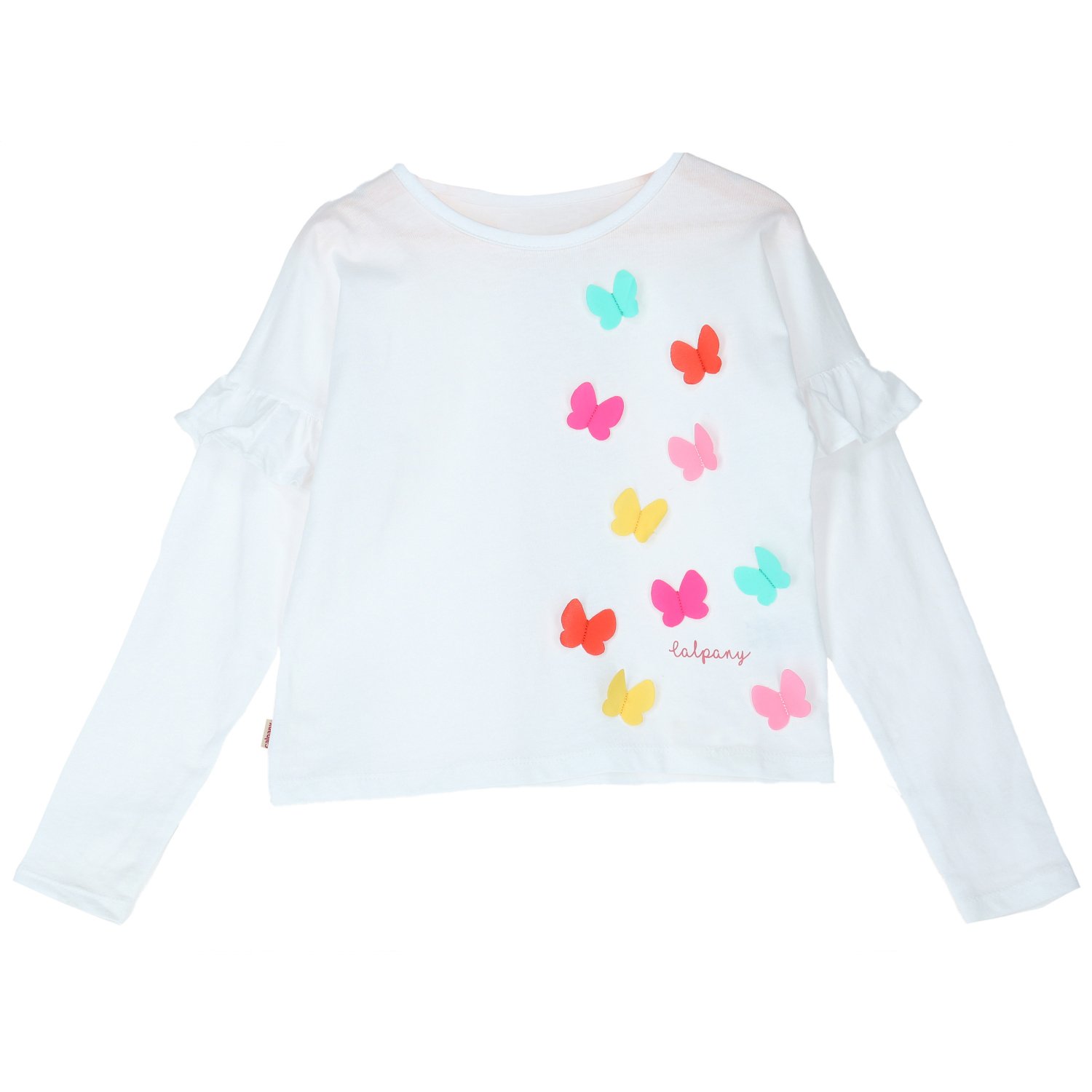 POLERA NIÑA BUTTERFLY BLANCO CALPANY - 1