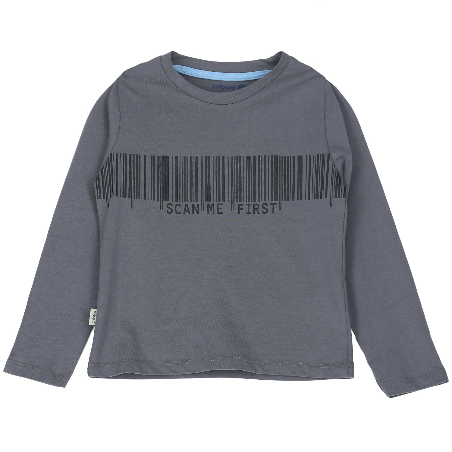 POLERA NIÑO CALPANY SCAN GRIS - 1