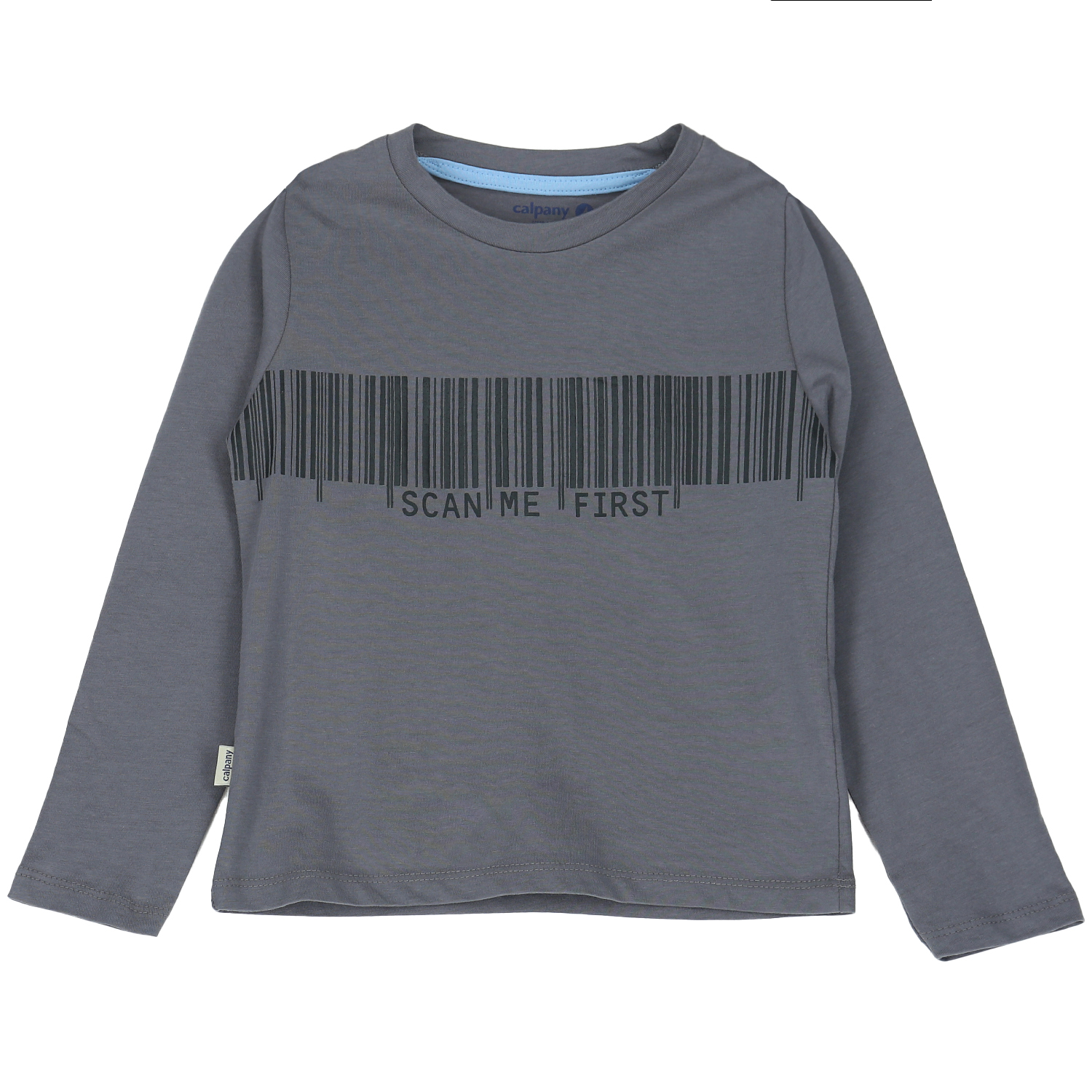 POLERA NIÑO CALPANY SCAN GRIS - 1