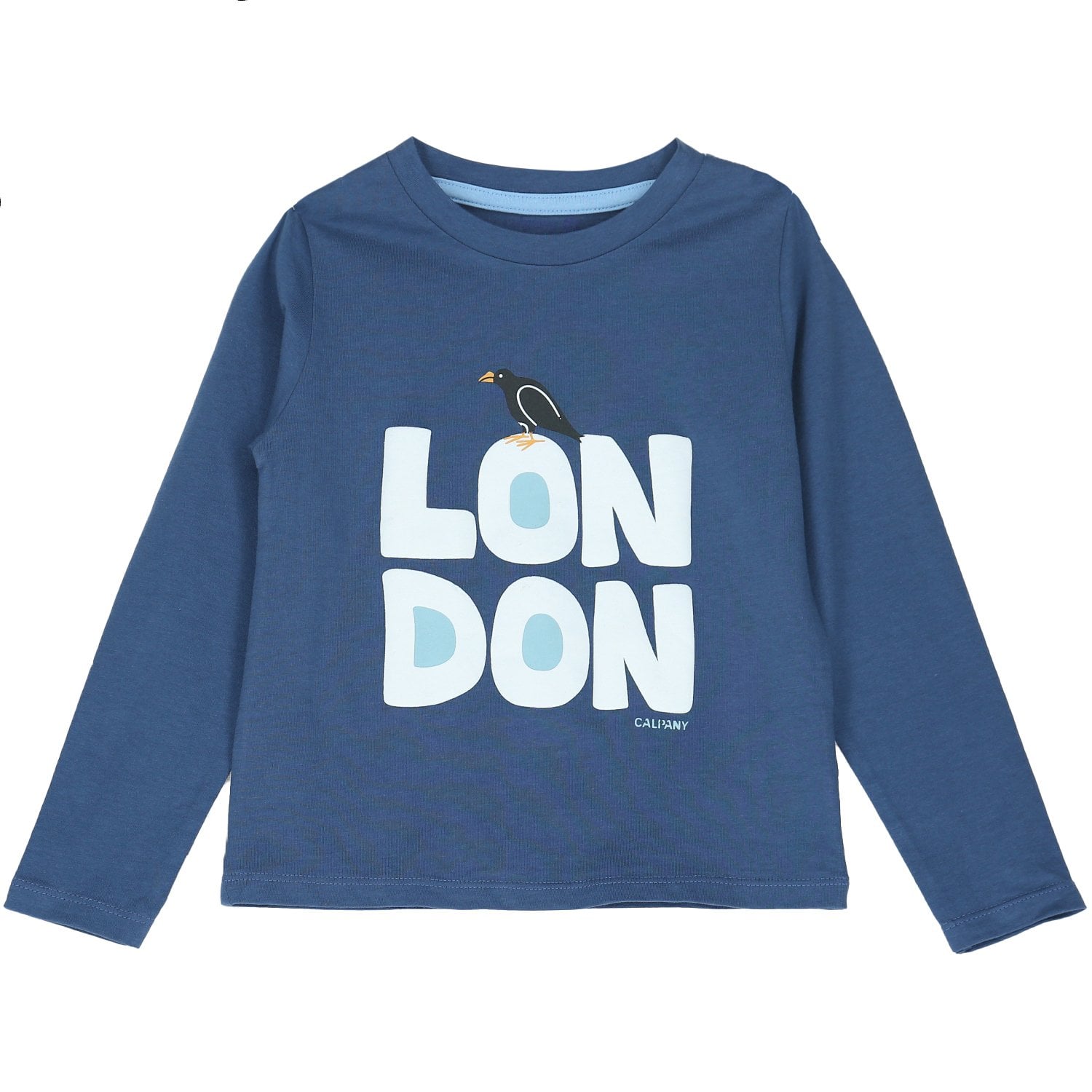 POLERA NIÑO CALPANY LONDON AZUL - 1