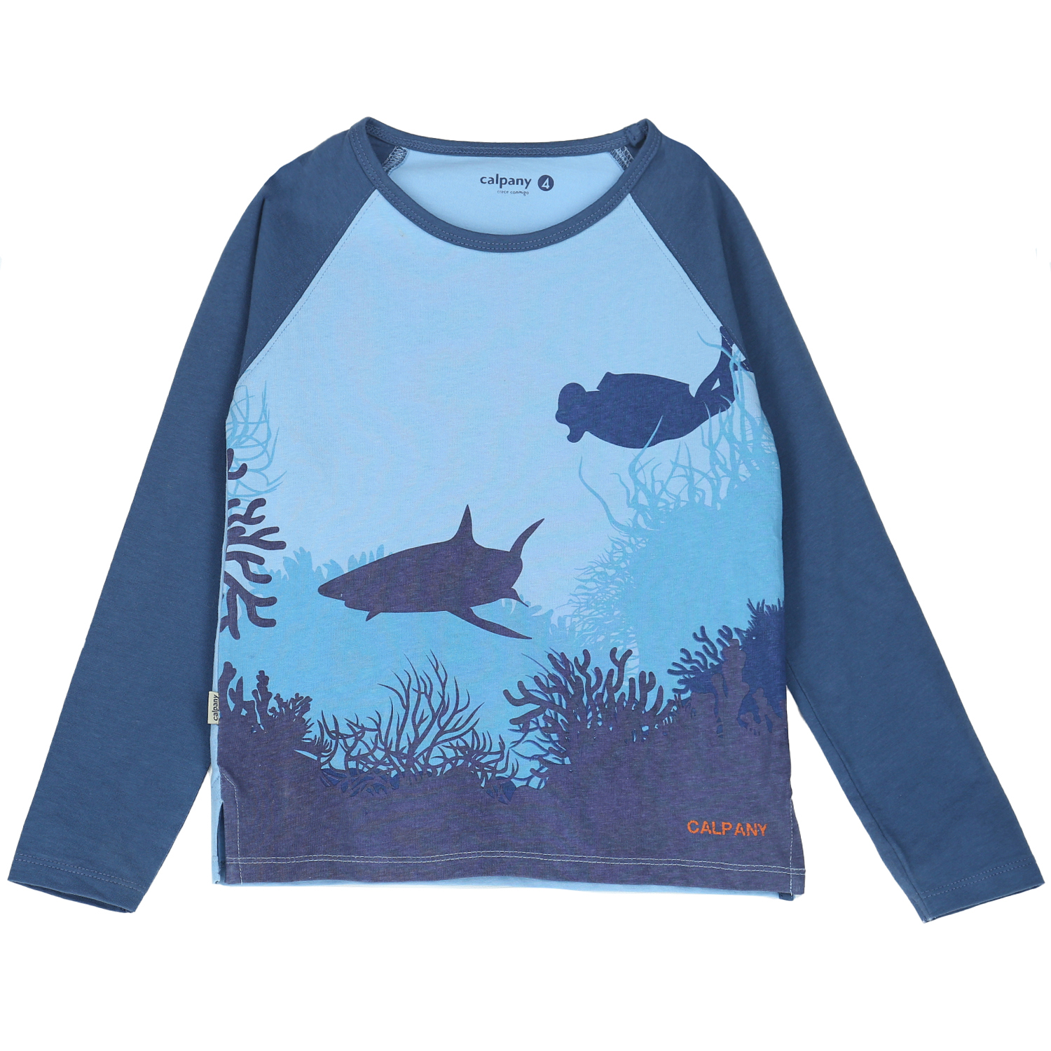POLERA NIÑO CALPANY DIVING AZUL - 1