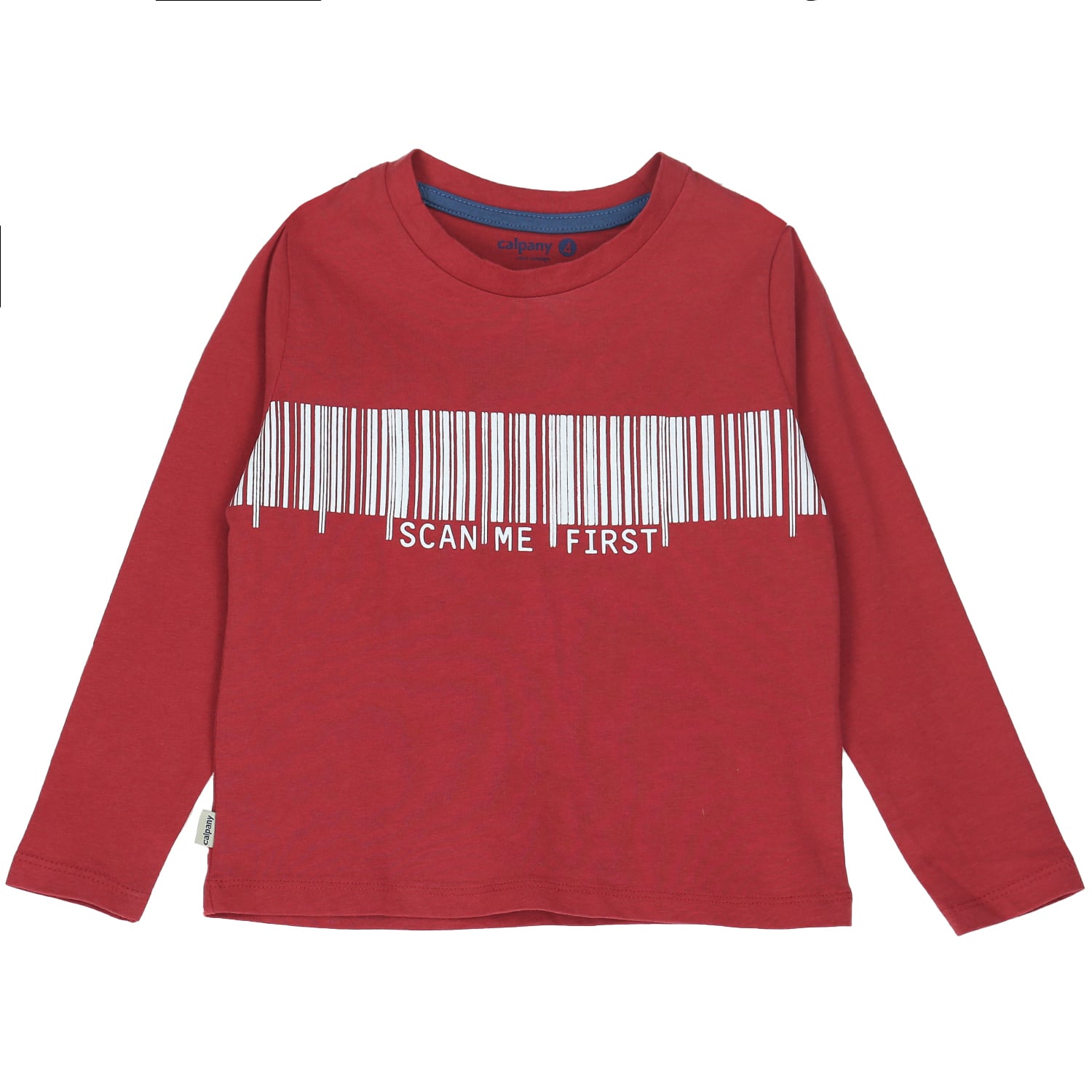 POLERA NIÑO CALPANY SCAN ROJO - 1