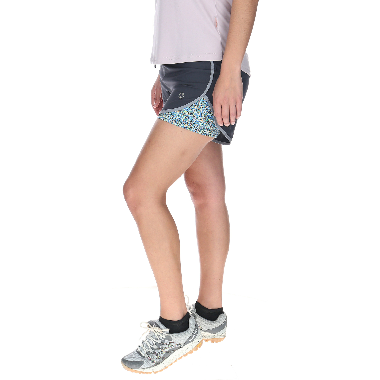 SHORT MUJER MERRELL GRIS OSCURO M ECO WAVE - 4