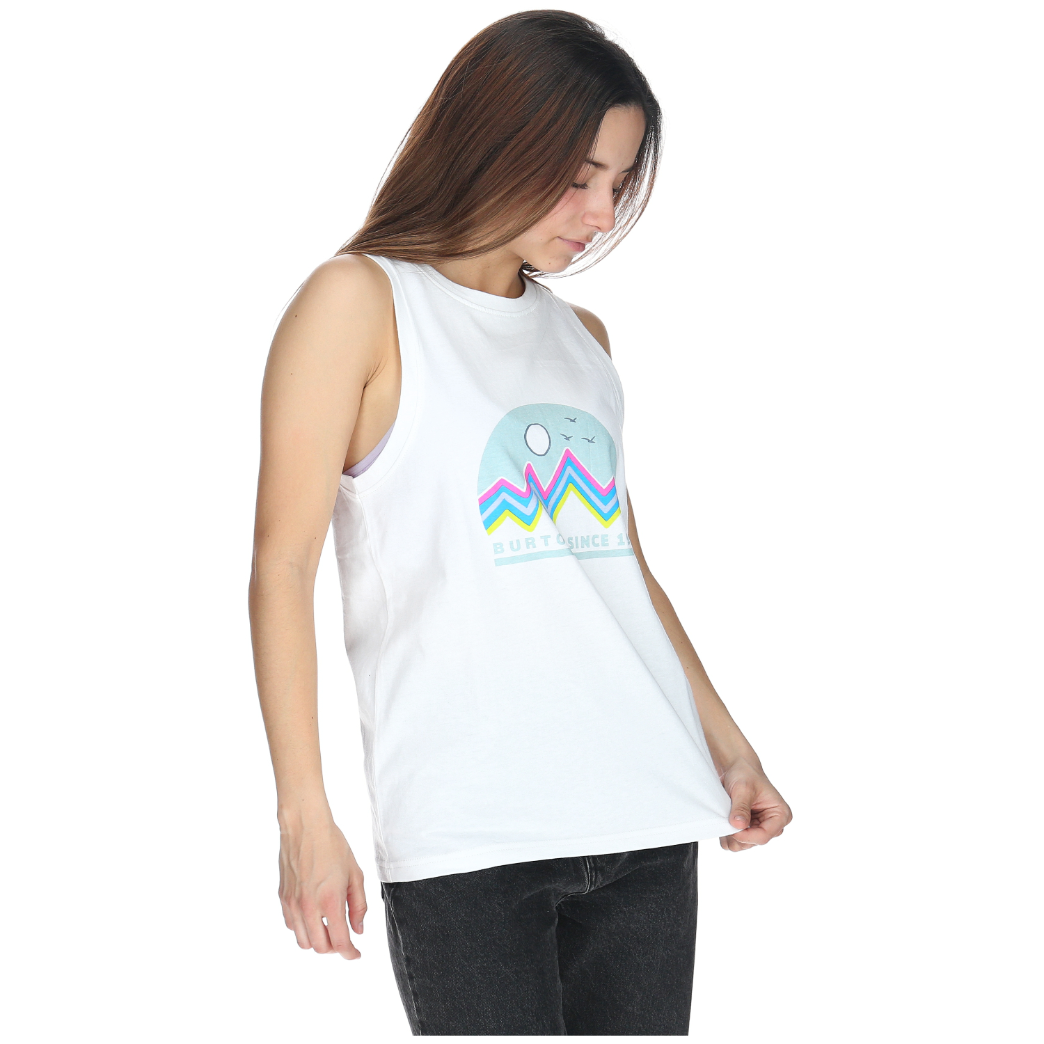 POLERA S/M MUJER LOUNGE BLANCO BURTON - 5