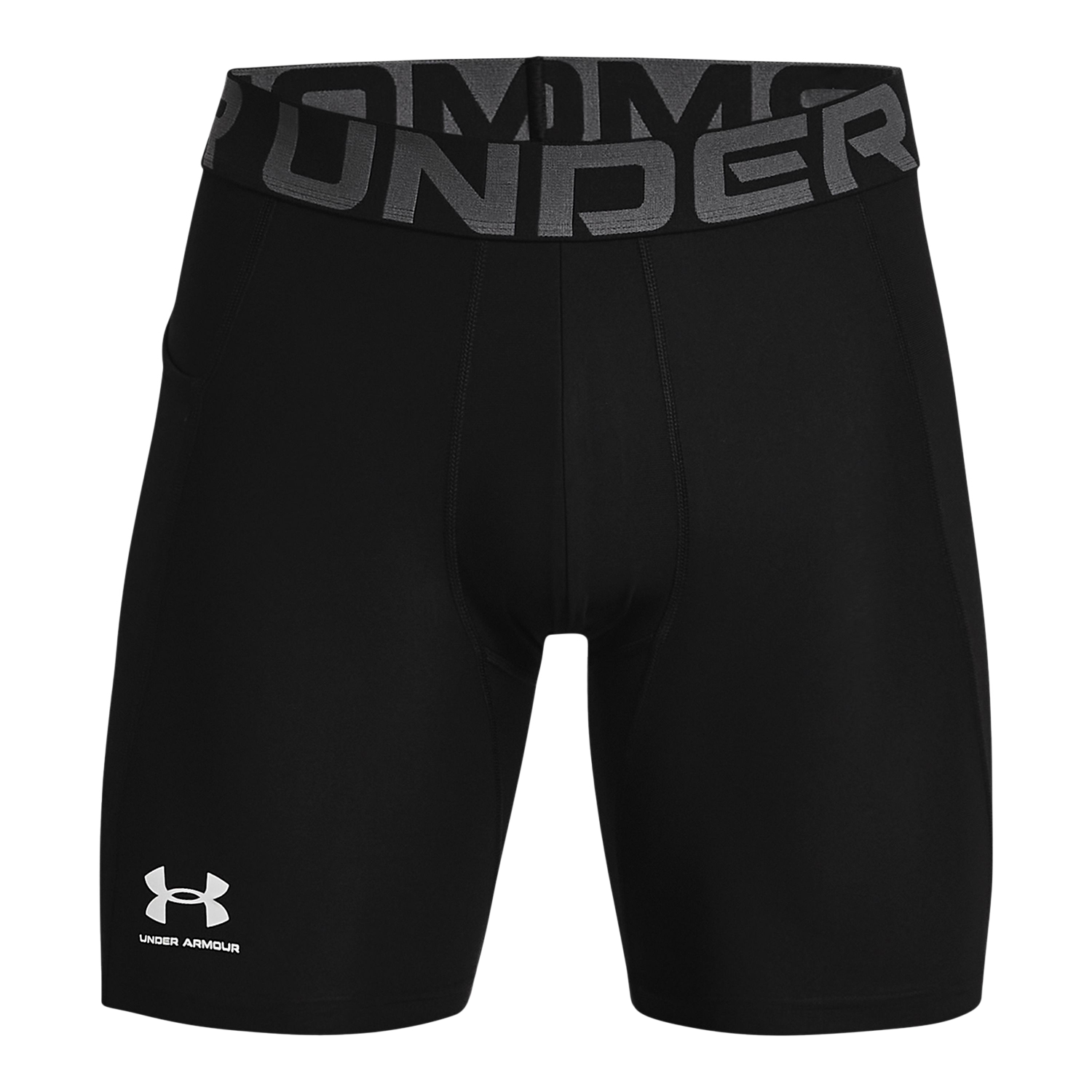 SHORTS HOMBRE UNDER ARMOUR NEGRO DE COMPRESIÓN HEATGEAR - 1