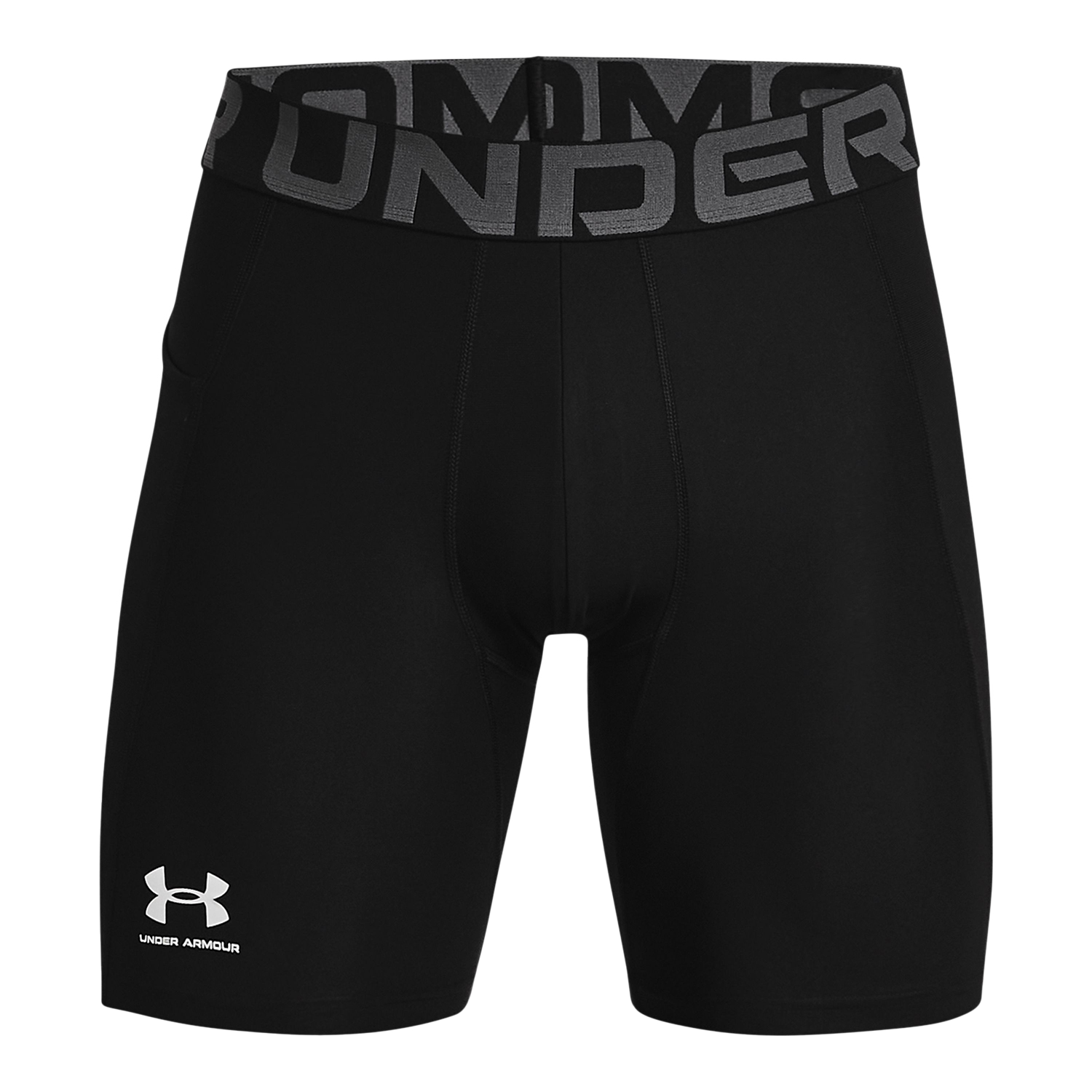 SHORTS HOMBRE UNDER ARMOUR NEGRO DE COMPRESIÓN HEATGEAR - 1