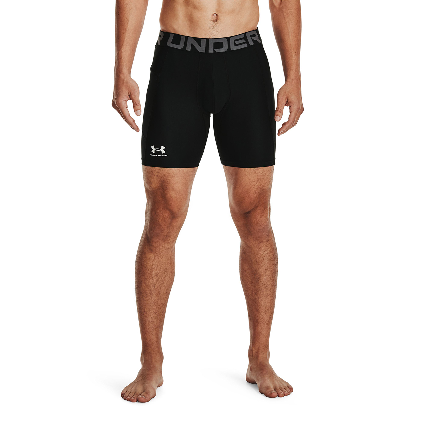 SHORTS HOMBRE UNDER ARMOUR NEGRO DE COMPRESIÓN HEATGEAR - 3