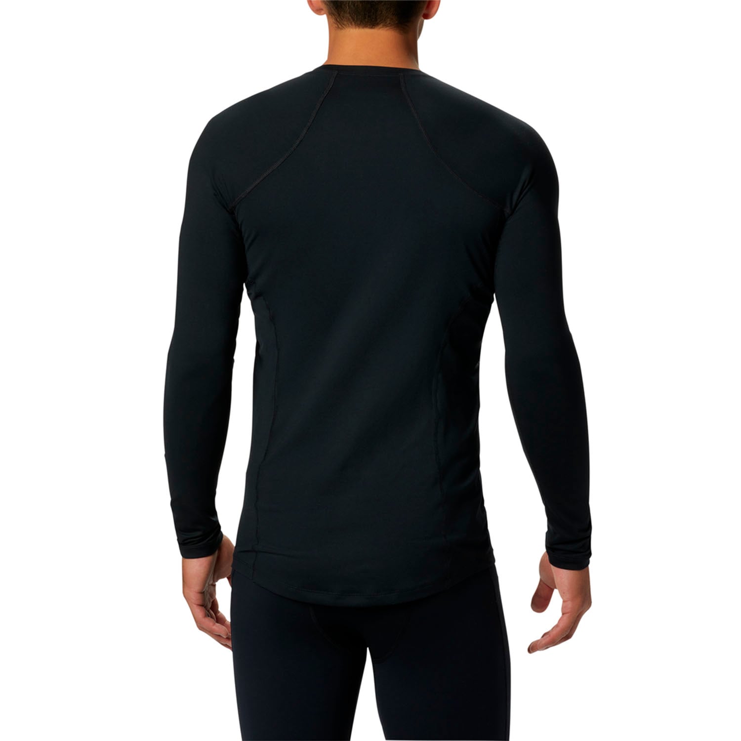 PRIMERA CAPA POLERA HOMBRE MIDWEIGHT NEGRO COLUMBIA - 2