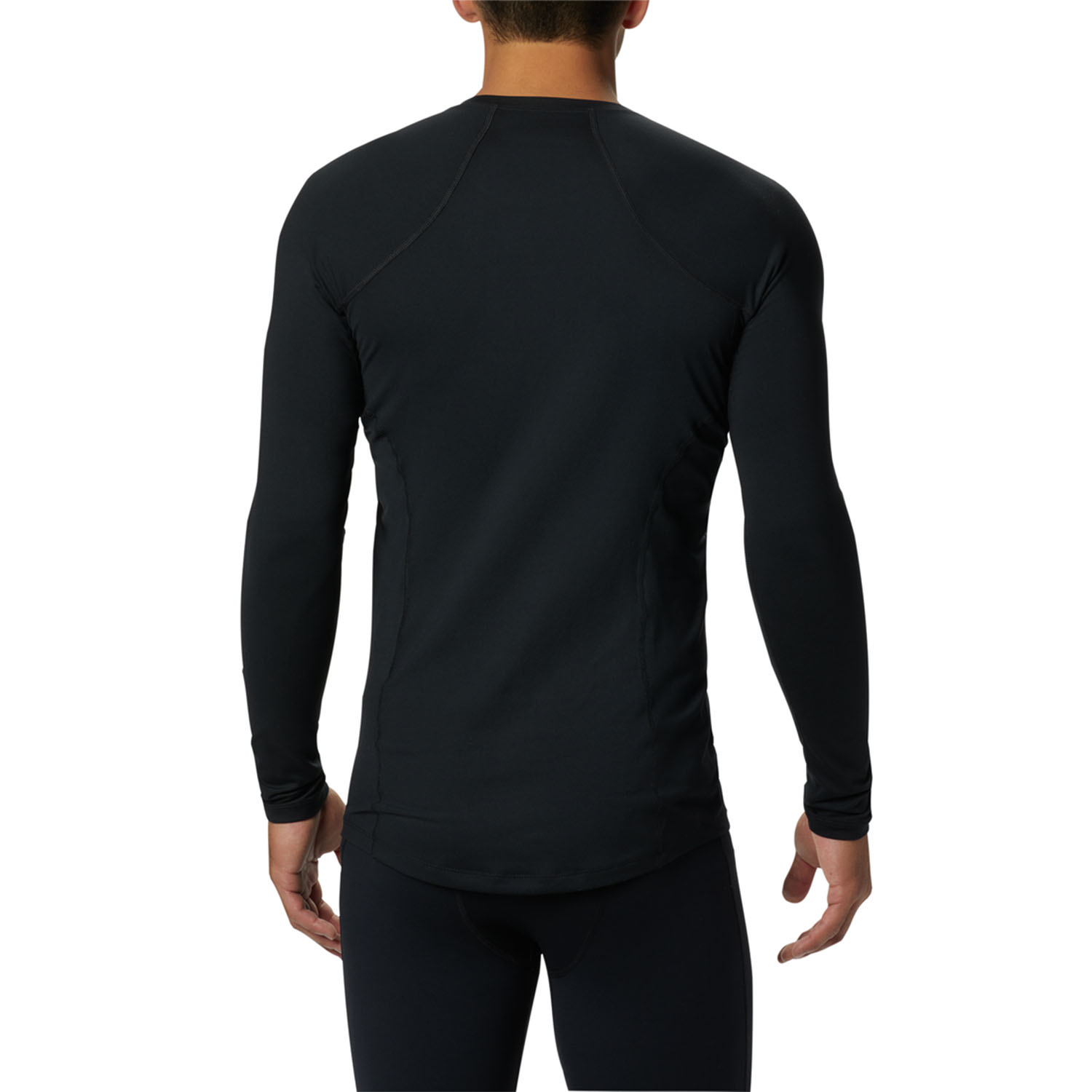 PRIMERA CAPA POLERA HOMBRE MIDWEIGHT NEGRO COLUMBIA - 2