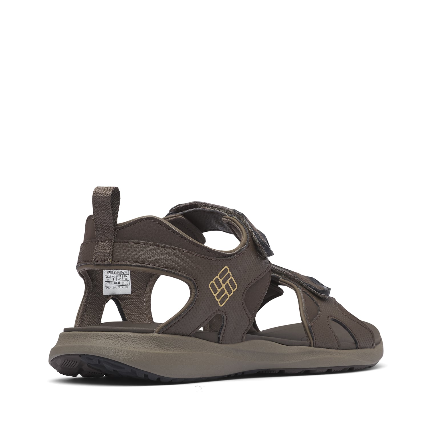 SANDALIA HOMBRE COLUMBIA 2 STRAP MARRÓN - 4