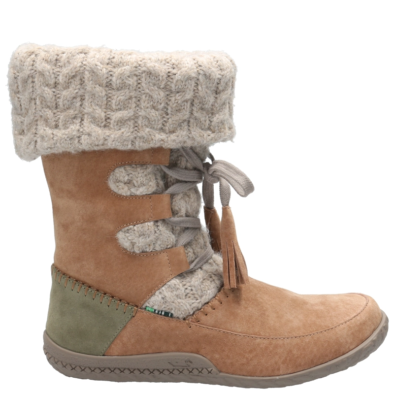 BOTA CUERO ROCKFORD NEW TAHOE CAFÉ CLARO MUJER - 1