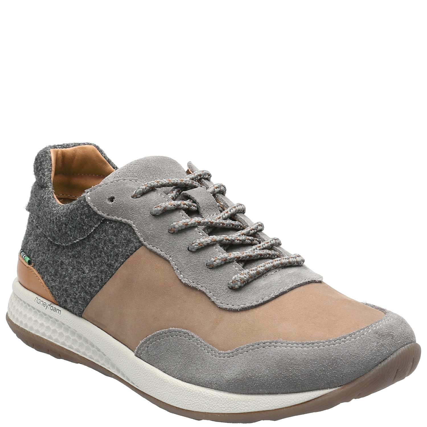 ZAPATILLA CUERO ROCKFORD ESTI GRIS MUJER - 2