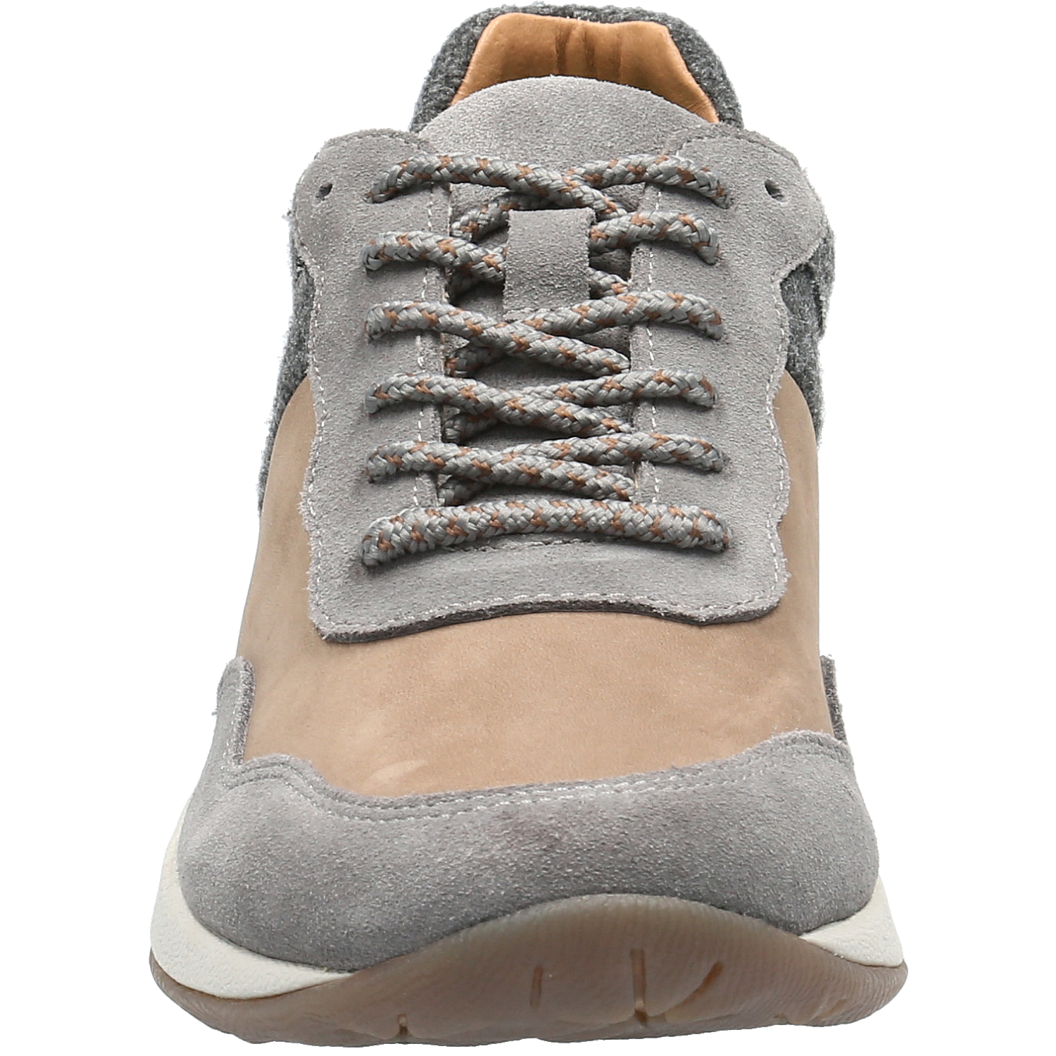 ZAPATILLA CUERO ROCKFORD ESTI GRIS MUJER - 4
