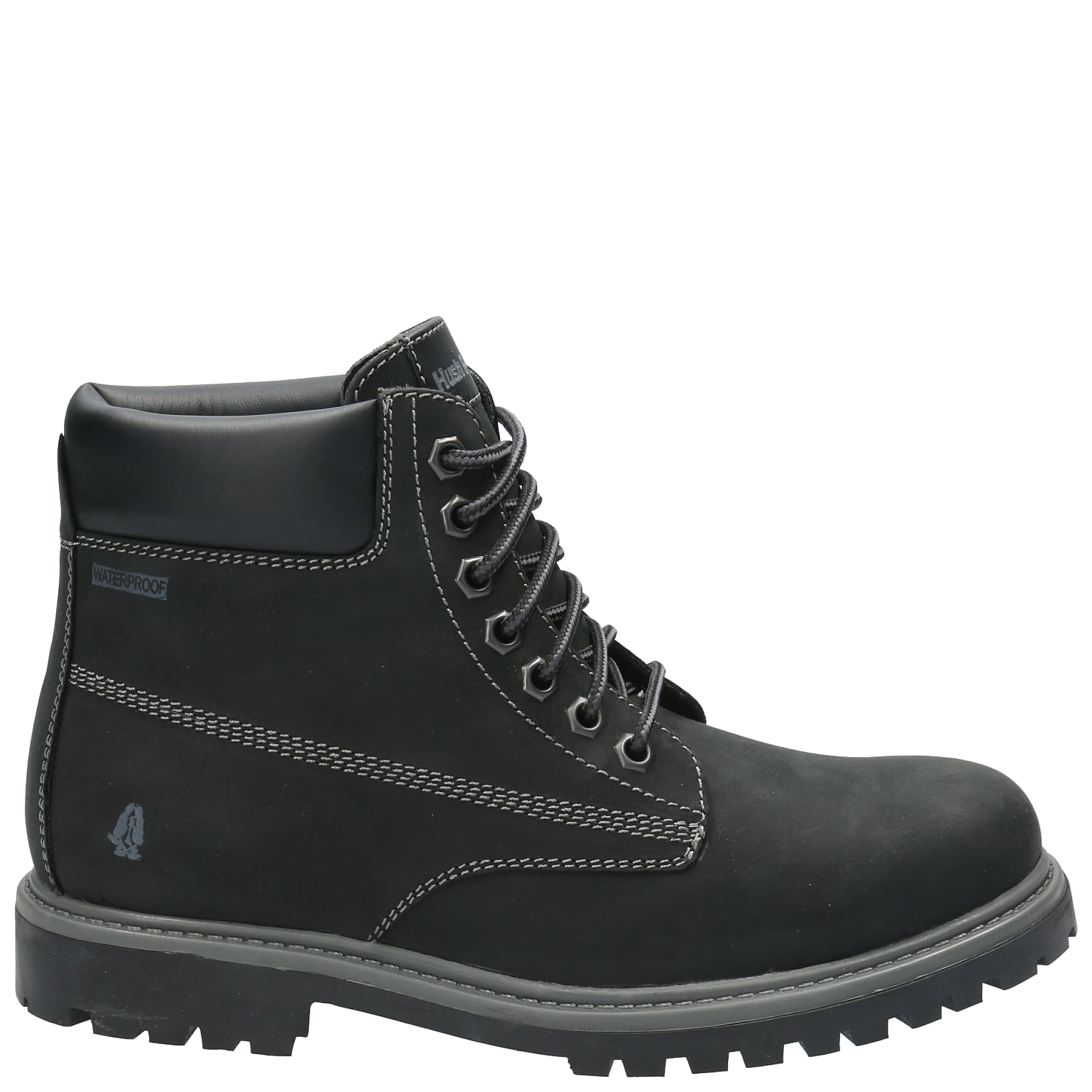 BOTIN CUERO HOMBRE NEGAM NEGRO HUSH PUPPIES - 2