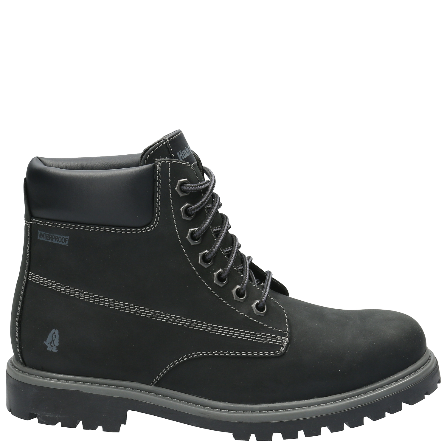 BOTIN CUERO HOMBRE NEGAM NEGRO HUSH PUPPIES - 2