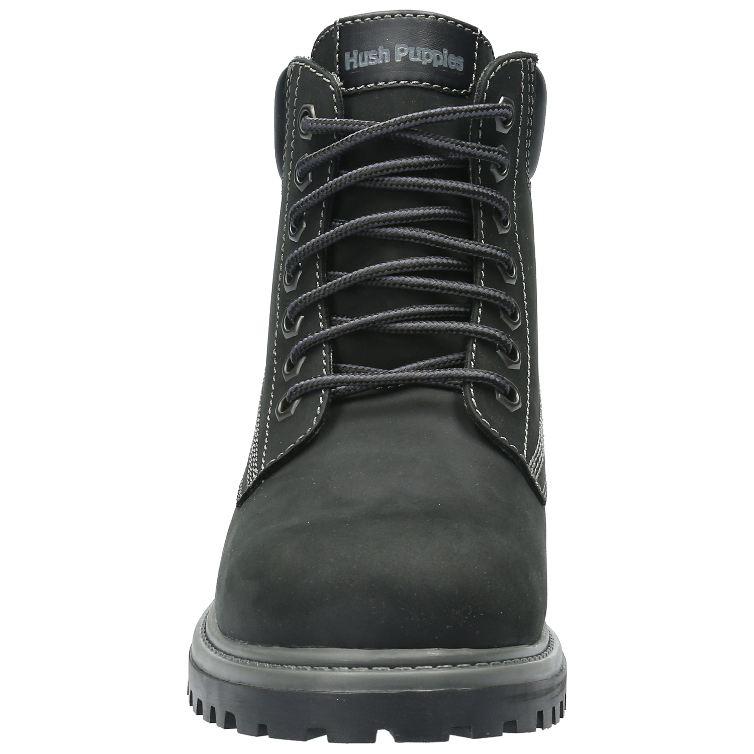 BOTIN CUERO HOMBRE NEGAM NEGRO HUSH PUPPIES - 4