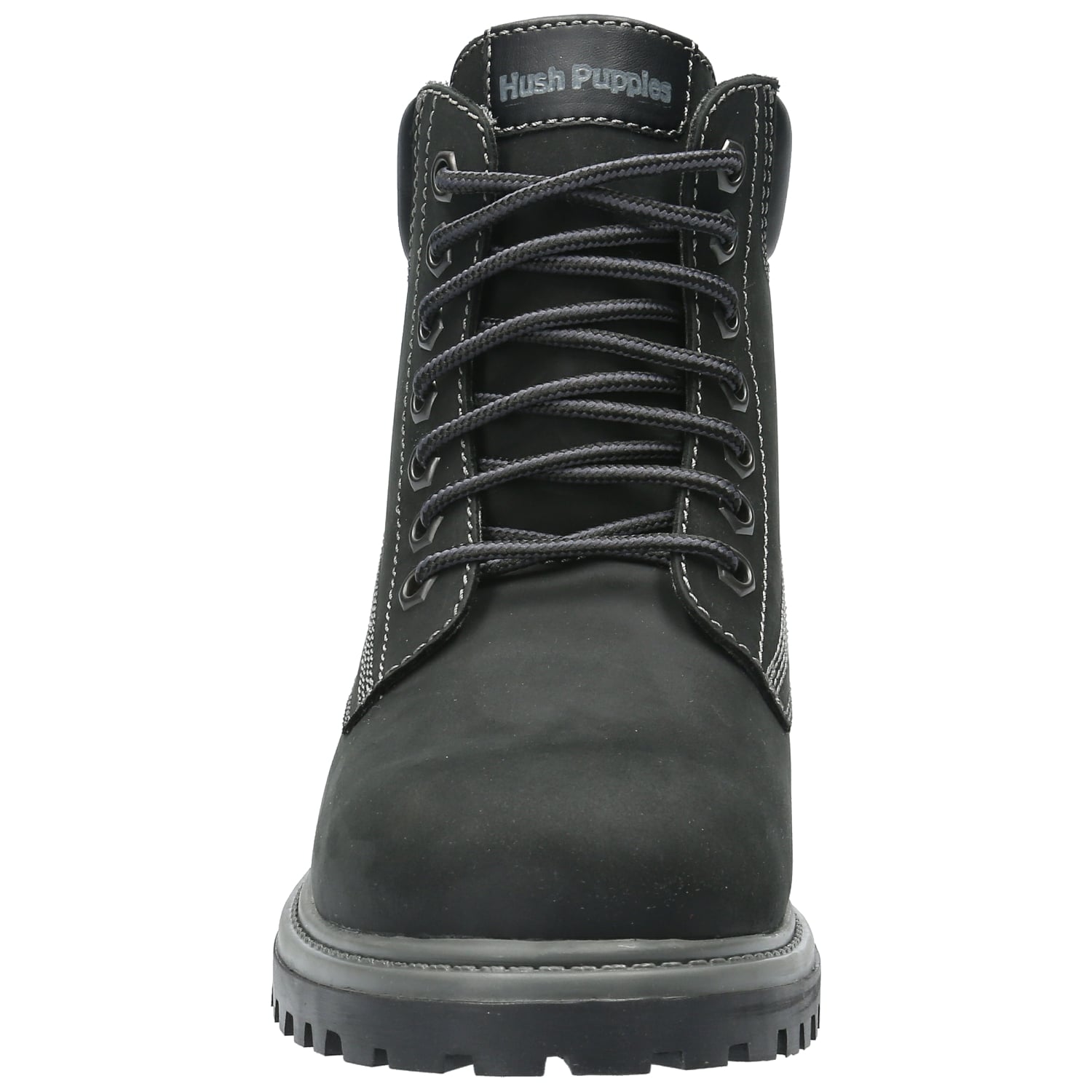 BOTIN CUERO HOMBRE NEGAM NEGRO HUSH PUPPIES - 4