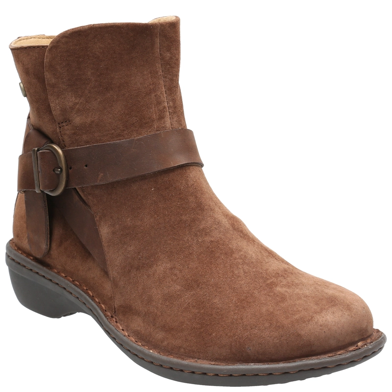 BOTIN CUERO MUJER ANCONA CAFE  HUSH PUPPIES - 1