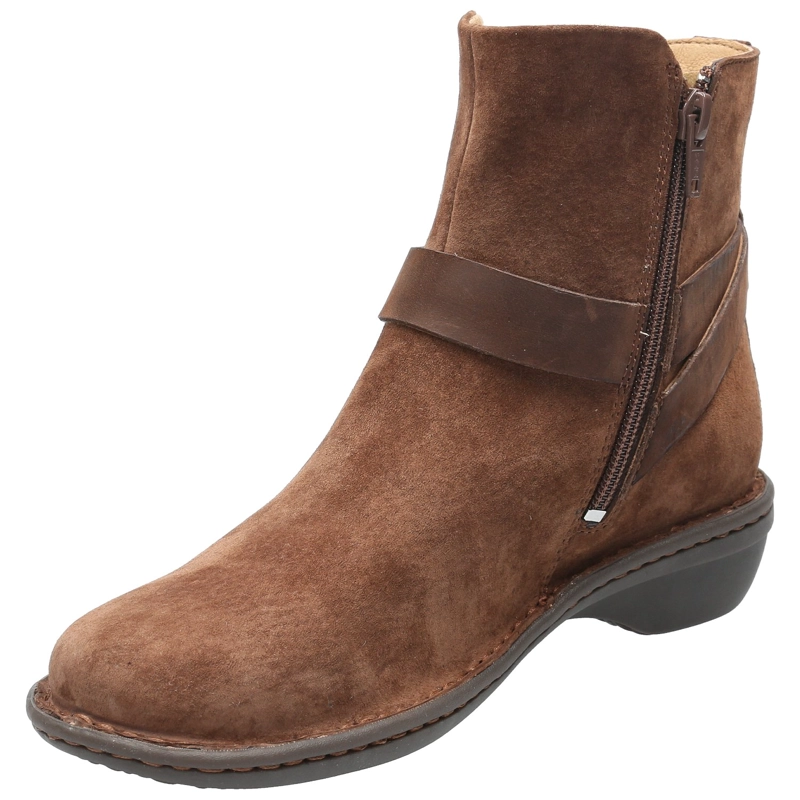BOTIN CUERO MUJER ANCONA CAFE  HUSH PUPPIES - 5
