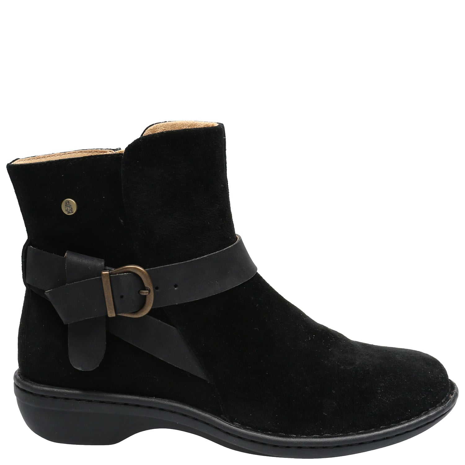 BOTIN CUERO MUJER ANCONA NEGRO HUSH PUPPIES - 2