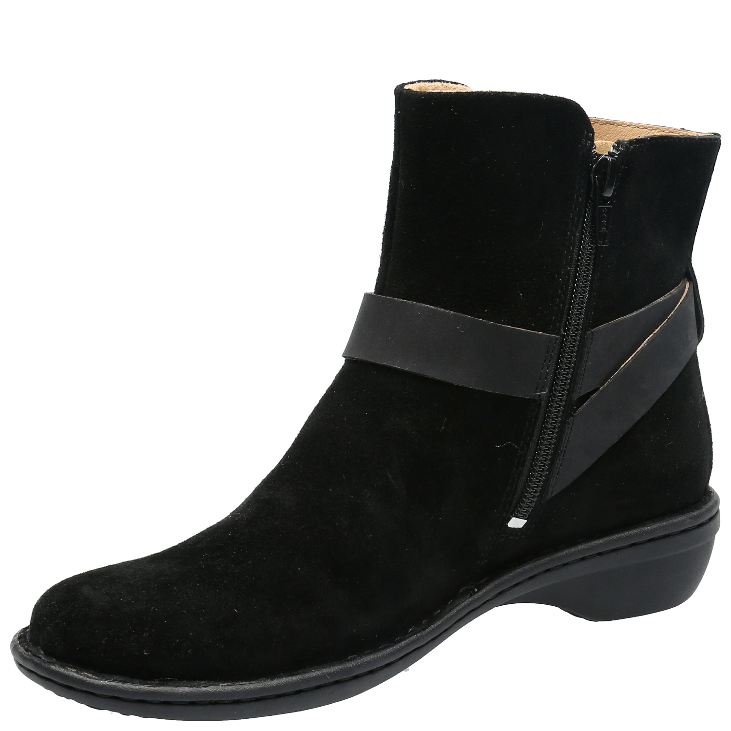 BOTIN CUERO MUJER ANCONA NEGRO HUSH PUPPIES - 5