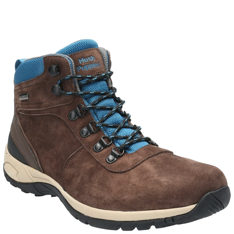 BOTIN CUERO HOMBRE DONAL CAFE  HUSH PUPPIES - 1