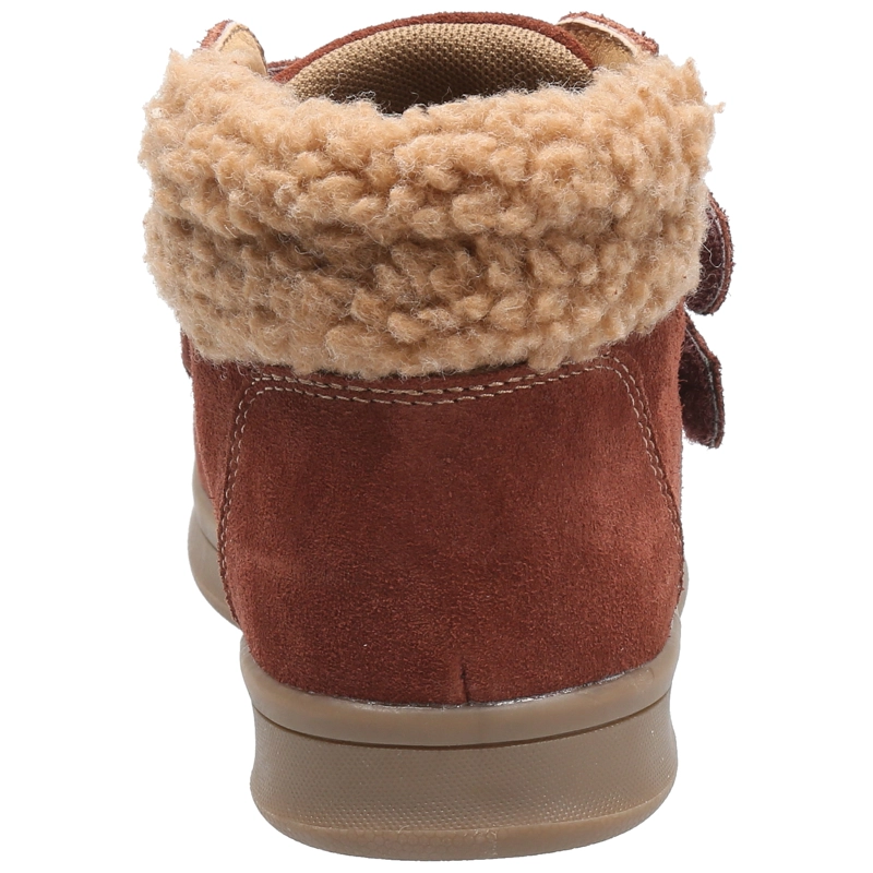 BOTIN HUSH PUPPIES KIDS KODA VELCRO CAFE  NIÑO - 7