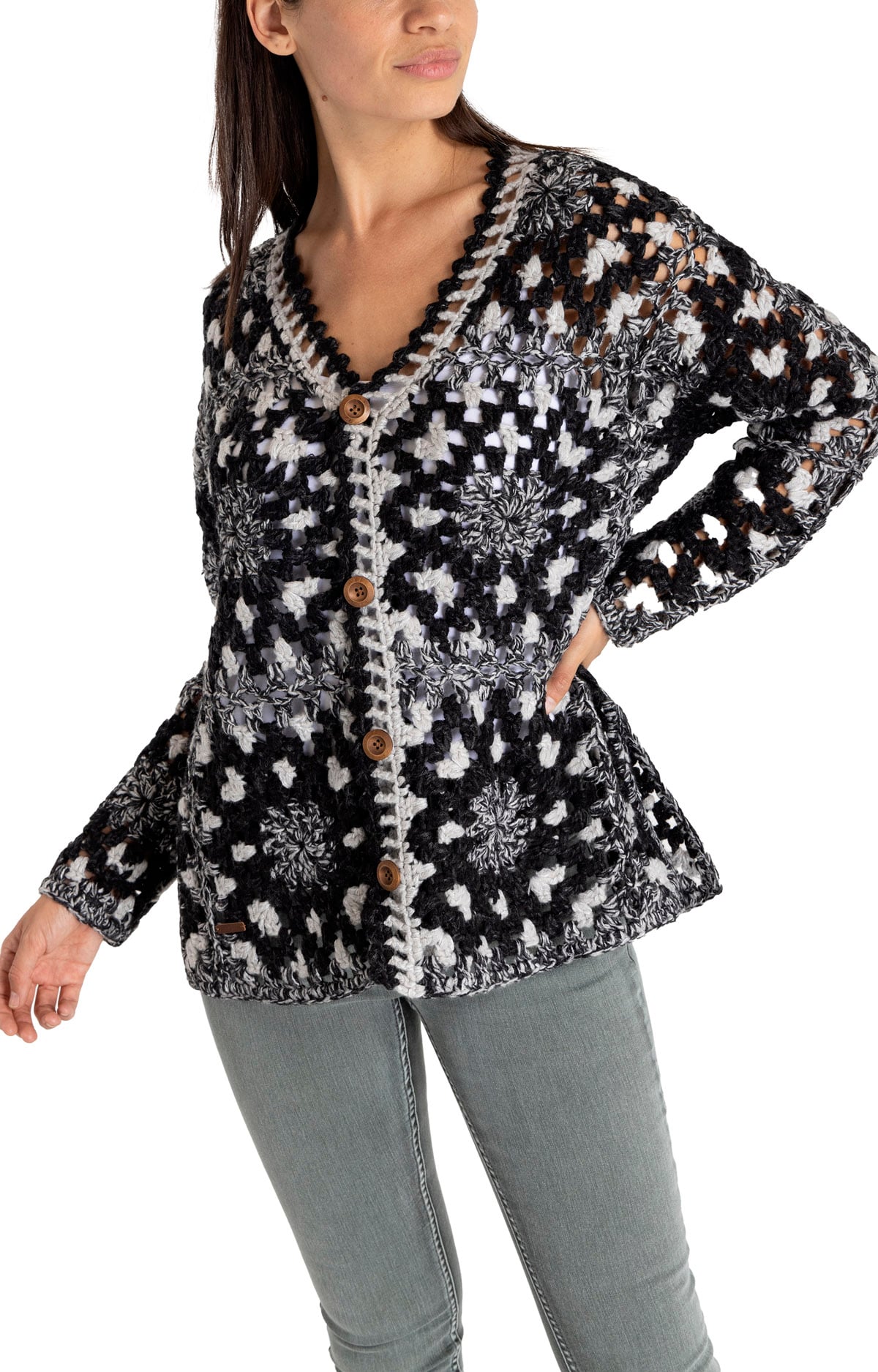 SWEATER ROCKFORD ATRANI NEGRO MUJER - 5
