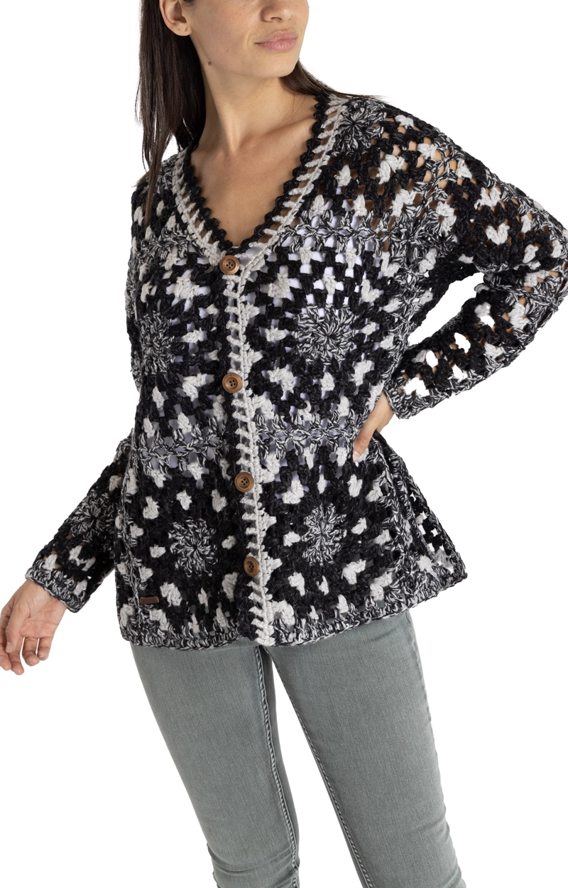 SWEATER ROCKFORD ATRANI NEGRO MUJER - 5