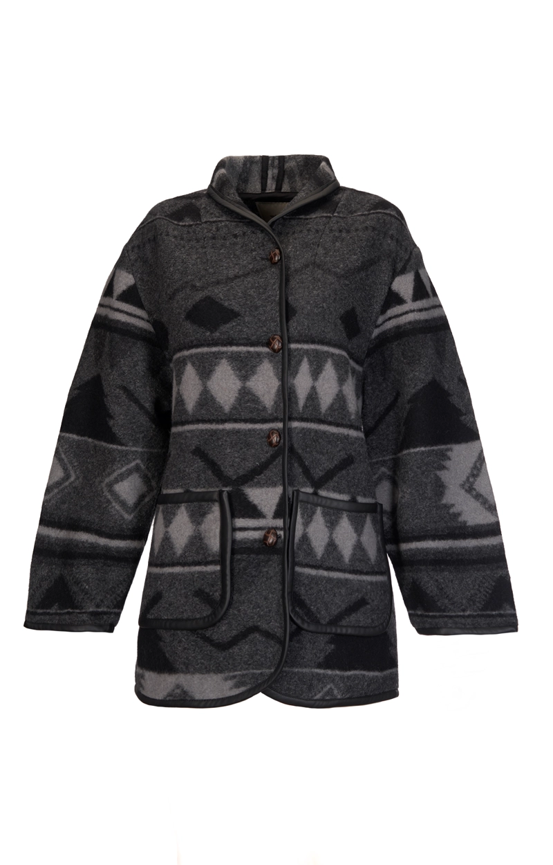 CHAQUETA ROCKFORD CARCASONA GRIS MUJER - 1