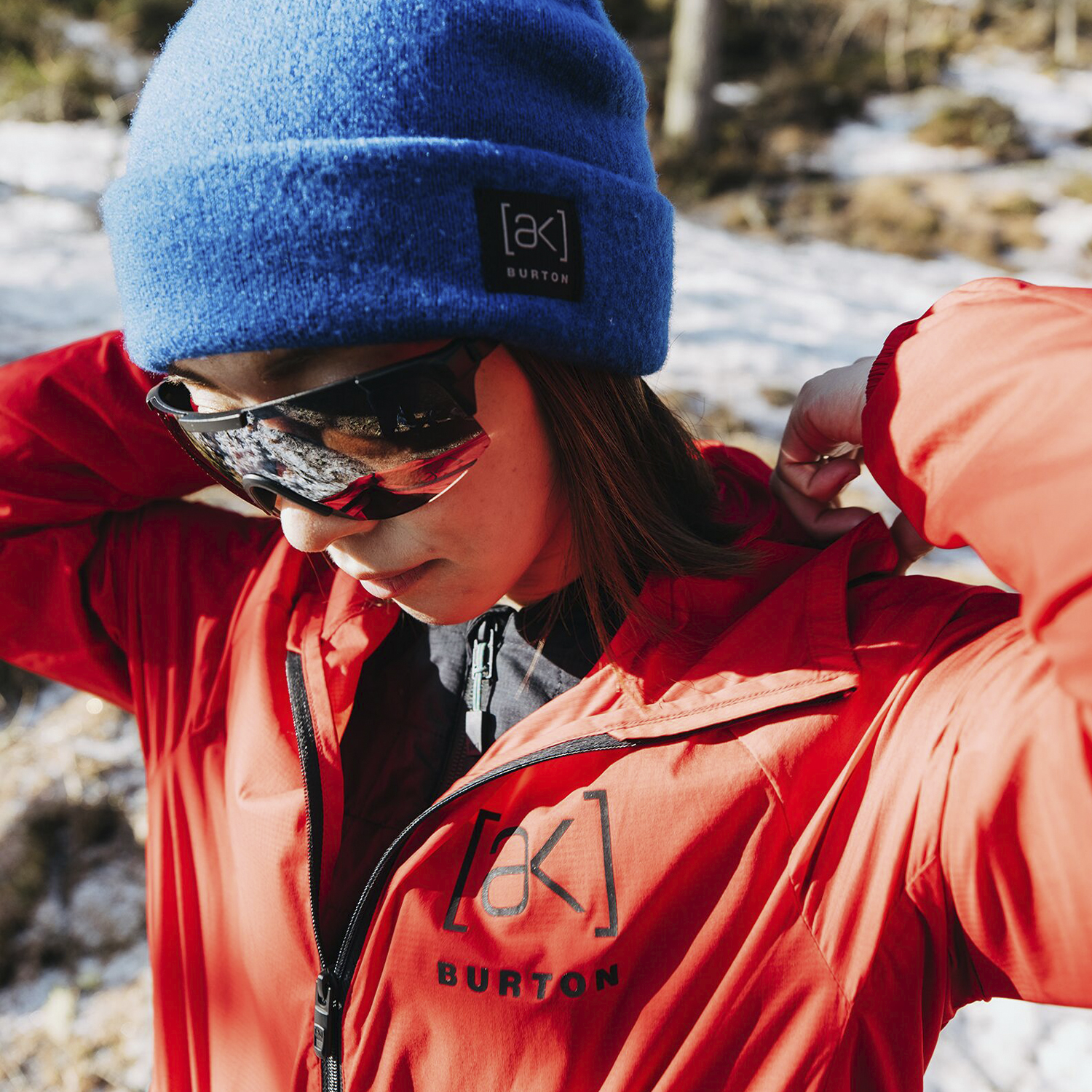 PARKA MUJER [AK] DISPATCHER ULTRALIGHT ROJO BURTON - 5