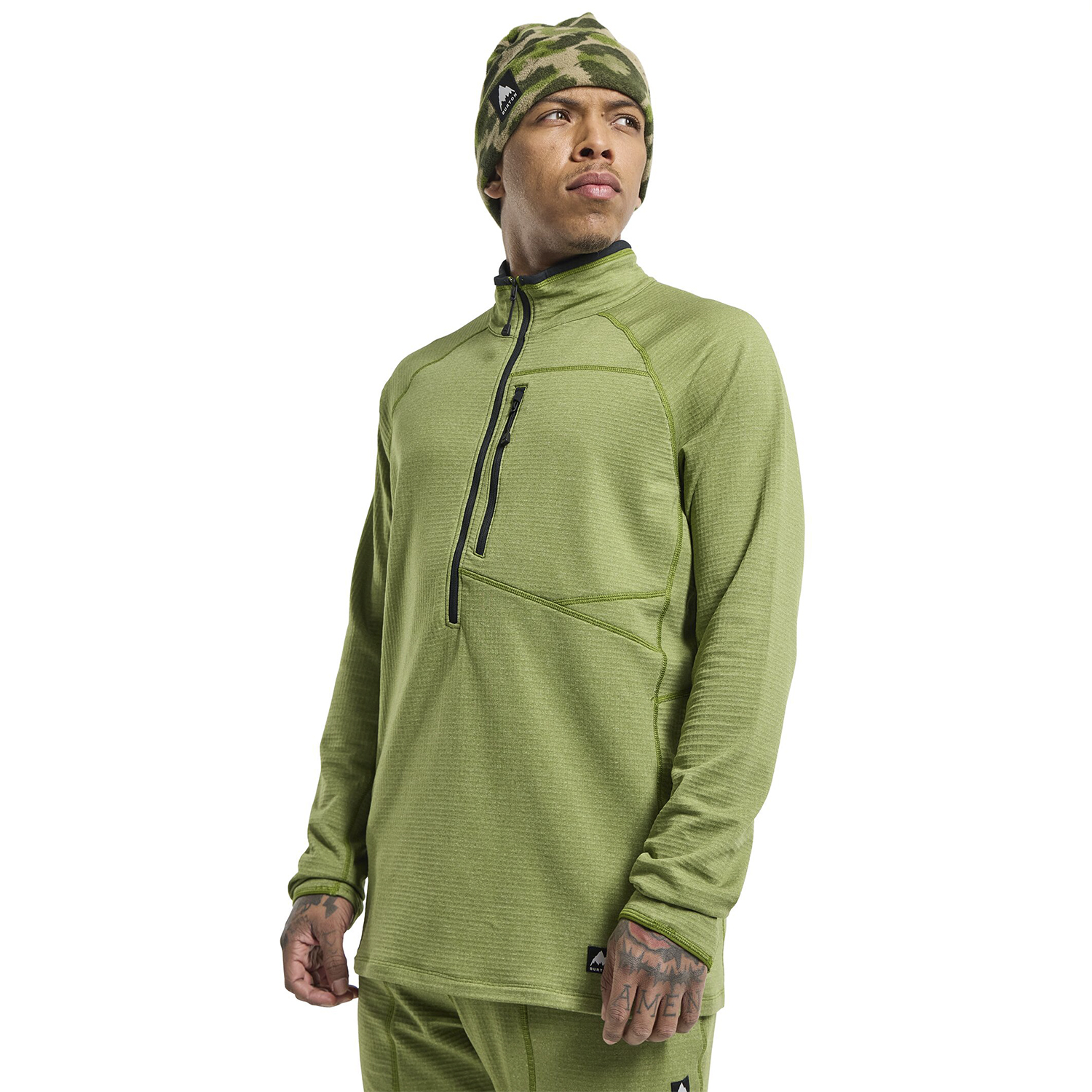 POLAR HOMBRE GRID VERDE BURTON - 4