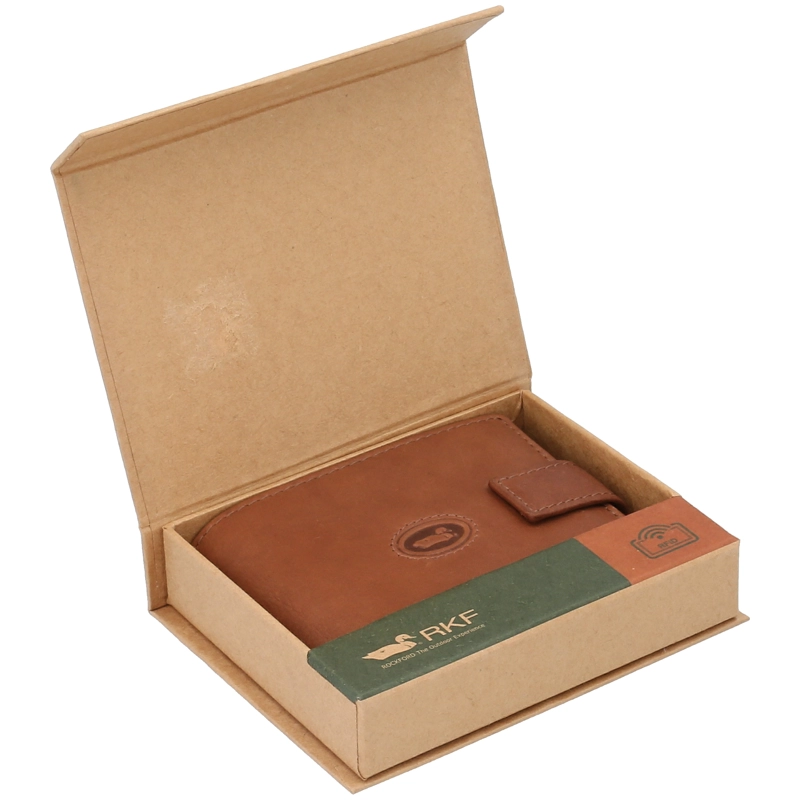 BILLETERA HOMBRE AQ VOLANTE CAFE  ROCKFORD - 5