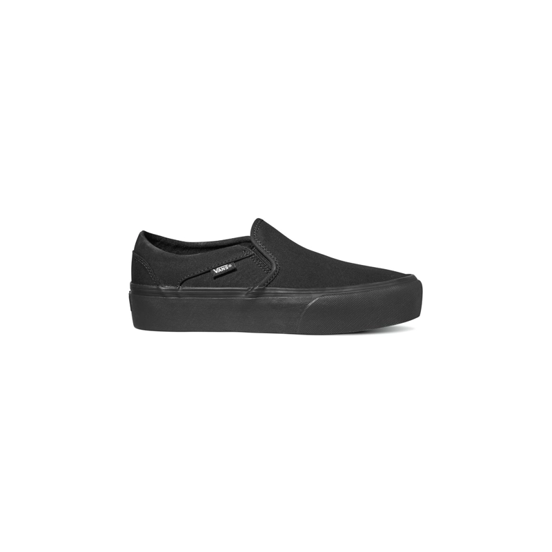 ZAPATILLA MUJER ASHER PLATFORM (CANVAS) NEGRO  VANS - 1