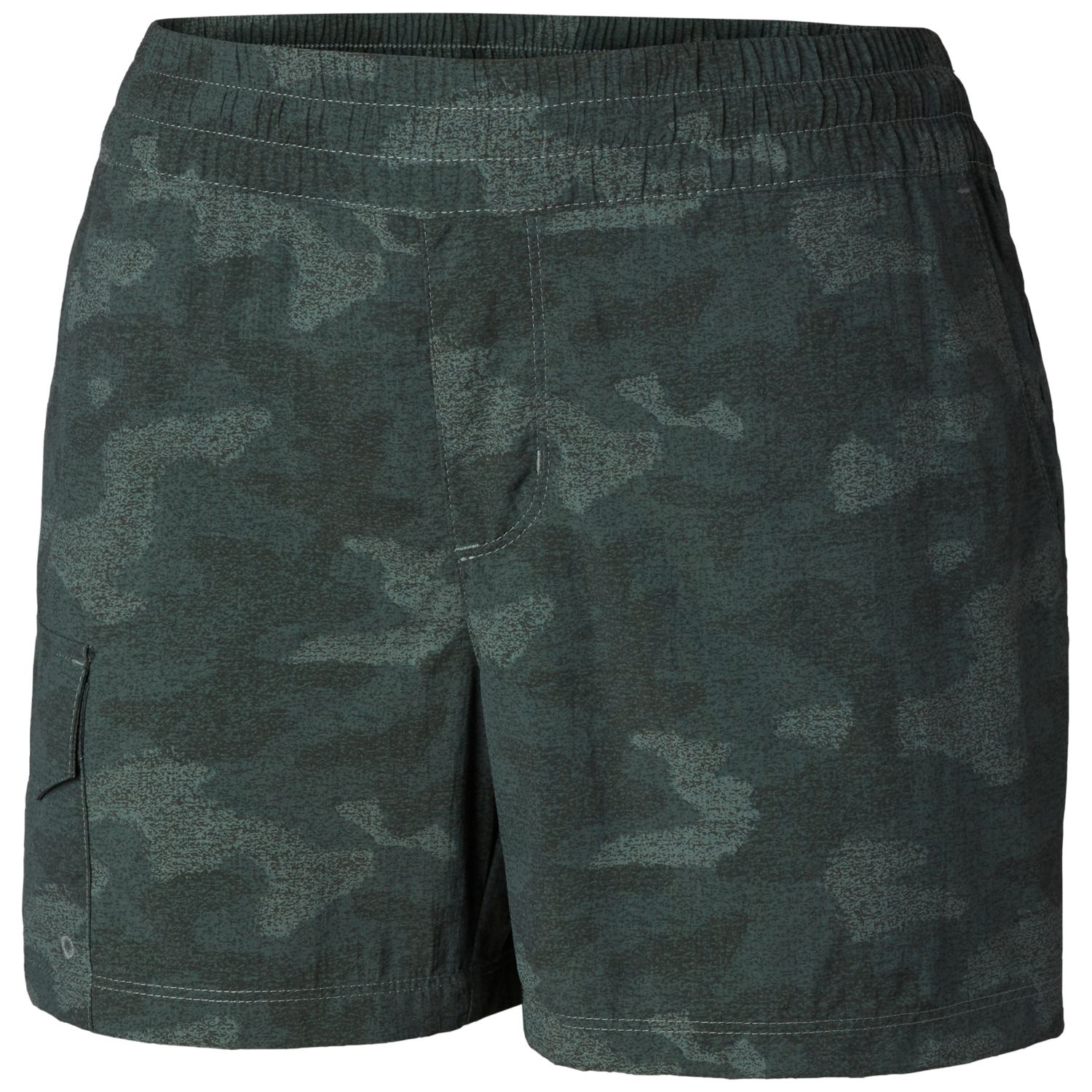 SHORT SILVER RIDGE™ PRINTED PULL ON SHORT VERDE - 1