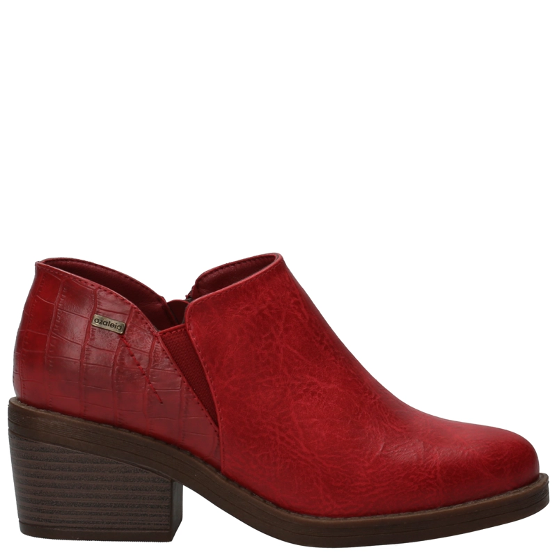BOTÍN MUJER AZALEIA ROJO KAIA CASUAL - 4