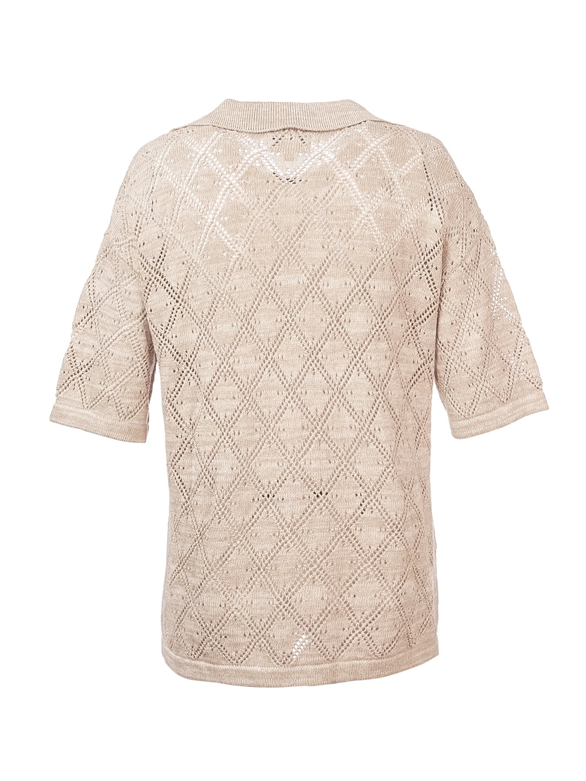 POLERA ROCKFORD ALGODÓN ORGÁNICO CAICOS BEIGE MUJER - 2