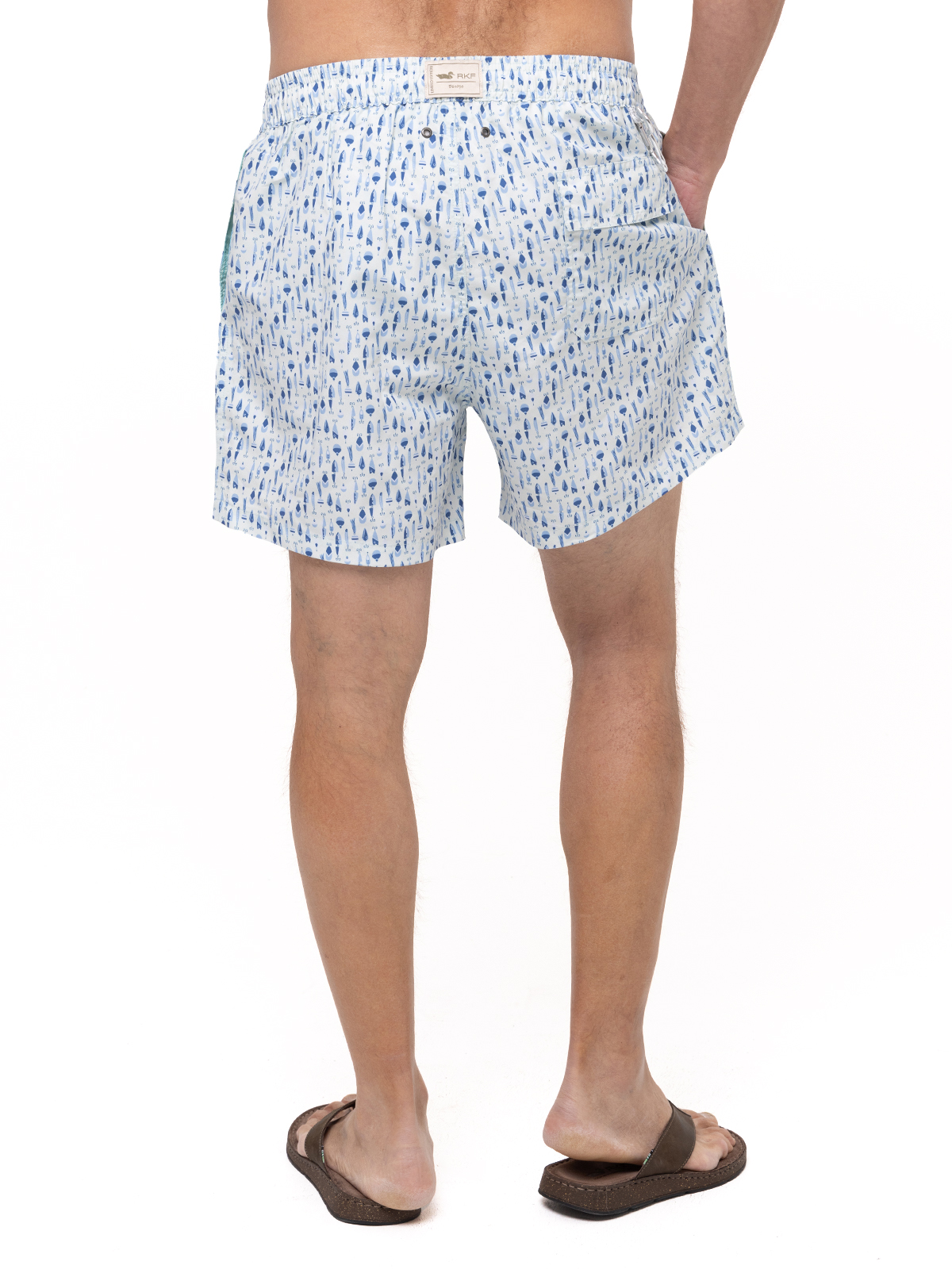 TRAJE BAÑO HOMBRE ROCKFORD IZAM FIBRAS RECICLADAS AZUL - 6