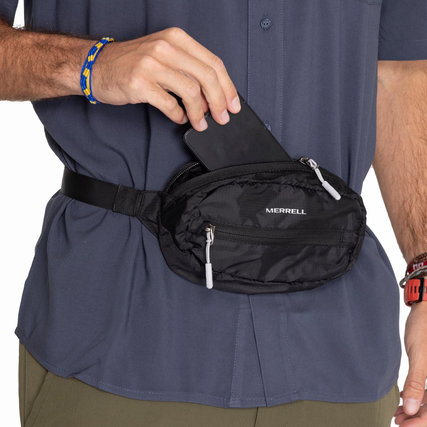 BANANO MERRELL WAISTBAG NEGRO OUTDOOR UNISEX - 3