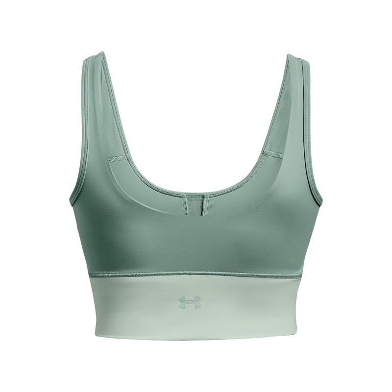 POLERA SIN MANGAS CROP MERIDIAN MUJER GRIS UNDER ARMOUR - 2
