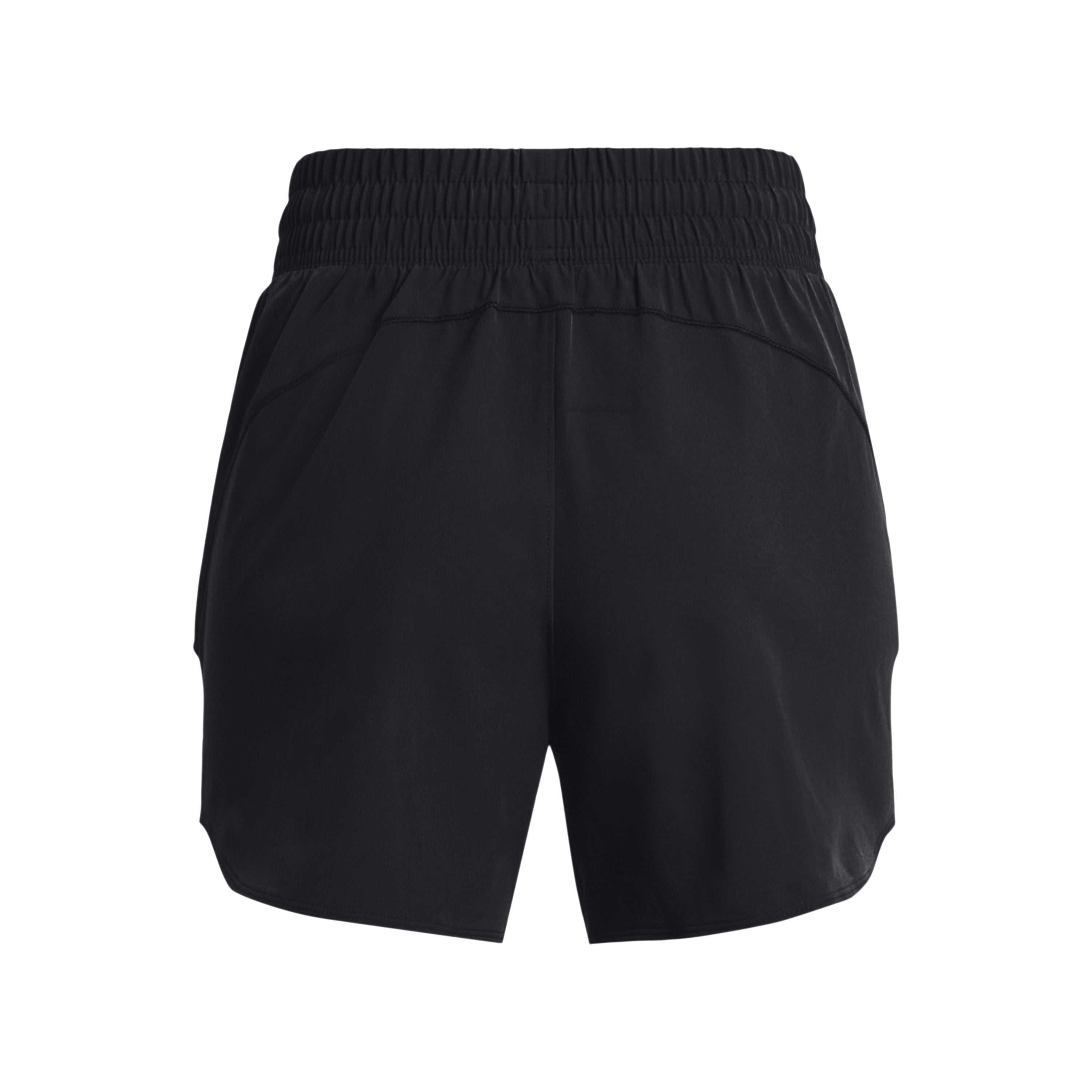 SHORT TRAINING UA FLEX WOVEN 13CM NEGRO MUJER - 2