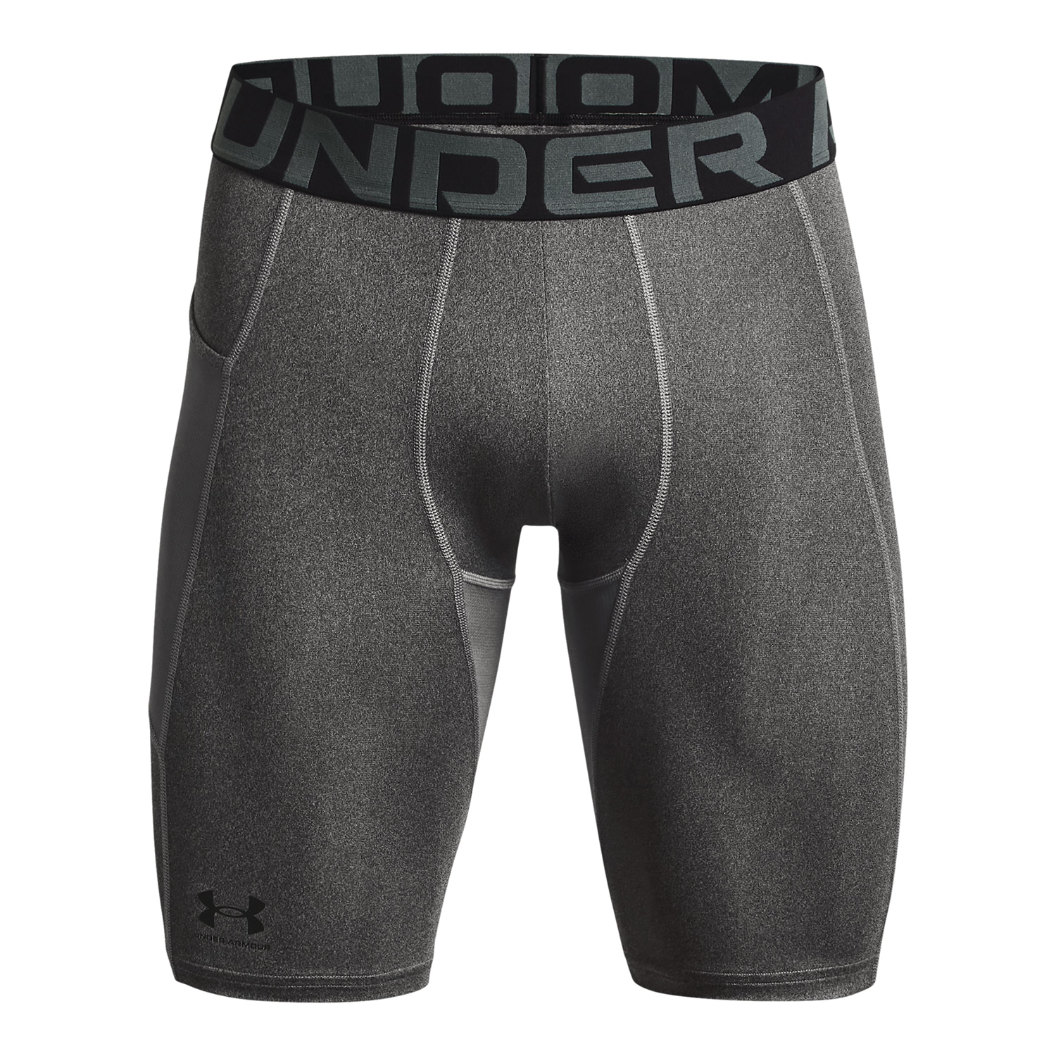 SHORT TRAINING UA LARGOS HG GRIS HOMBRE - 1