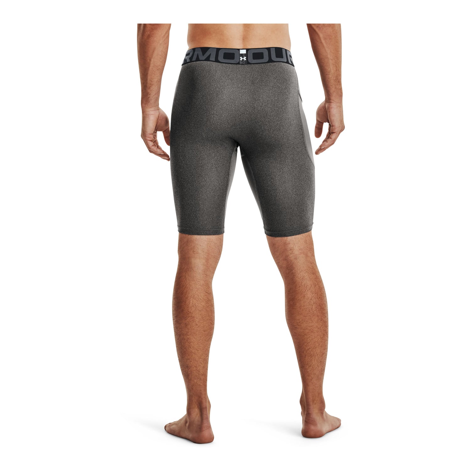 SHORT TRAINING UA LARGOS HG GRIS HOMBRE - 5
