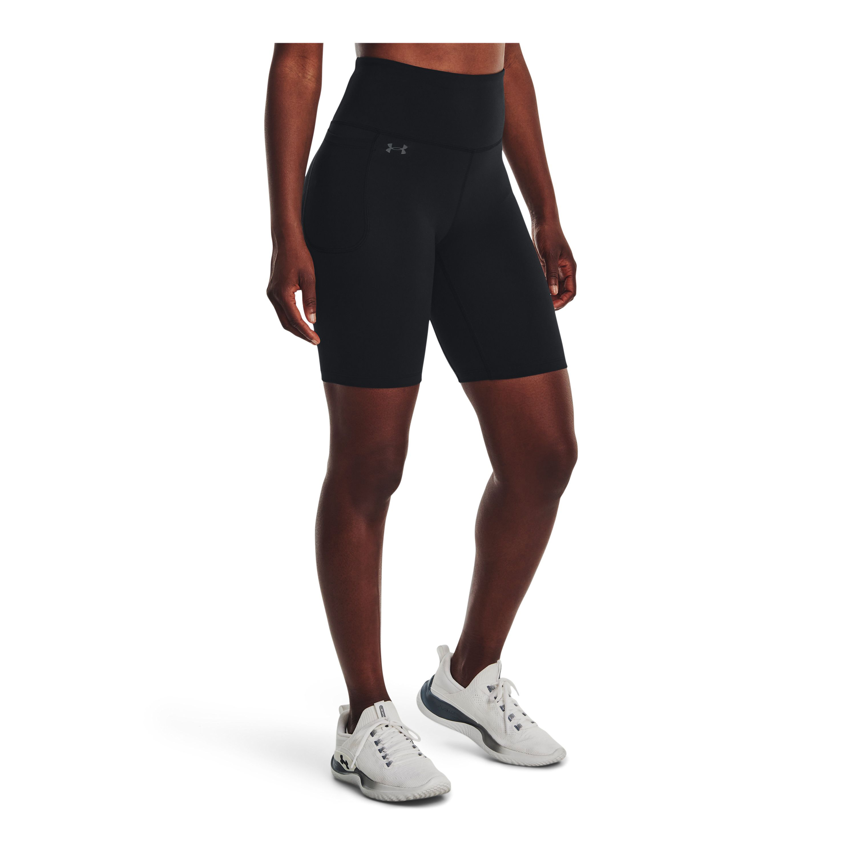 SHORT TRAINING UA MOTION BIKE EN COLOR NEGRO MUJER - 4