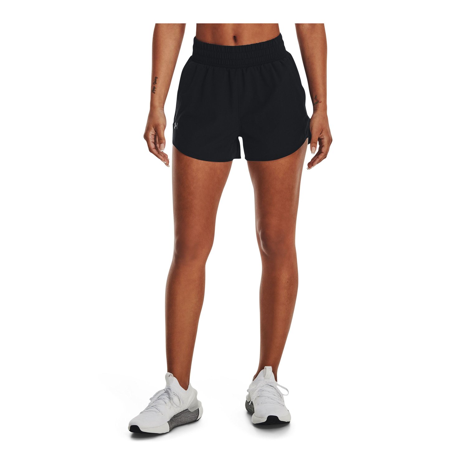 SHORT TRAINING PARA MUJER  VANISH 3' NEGRO UA - 4